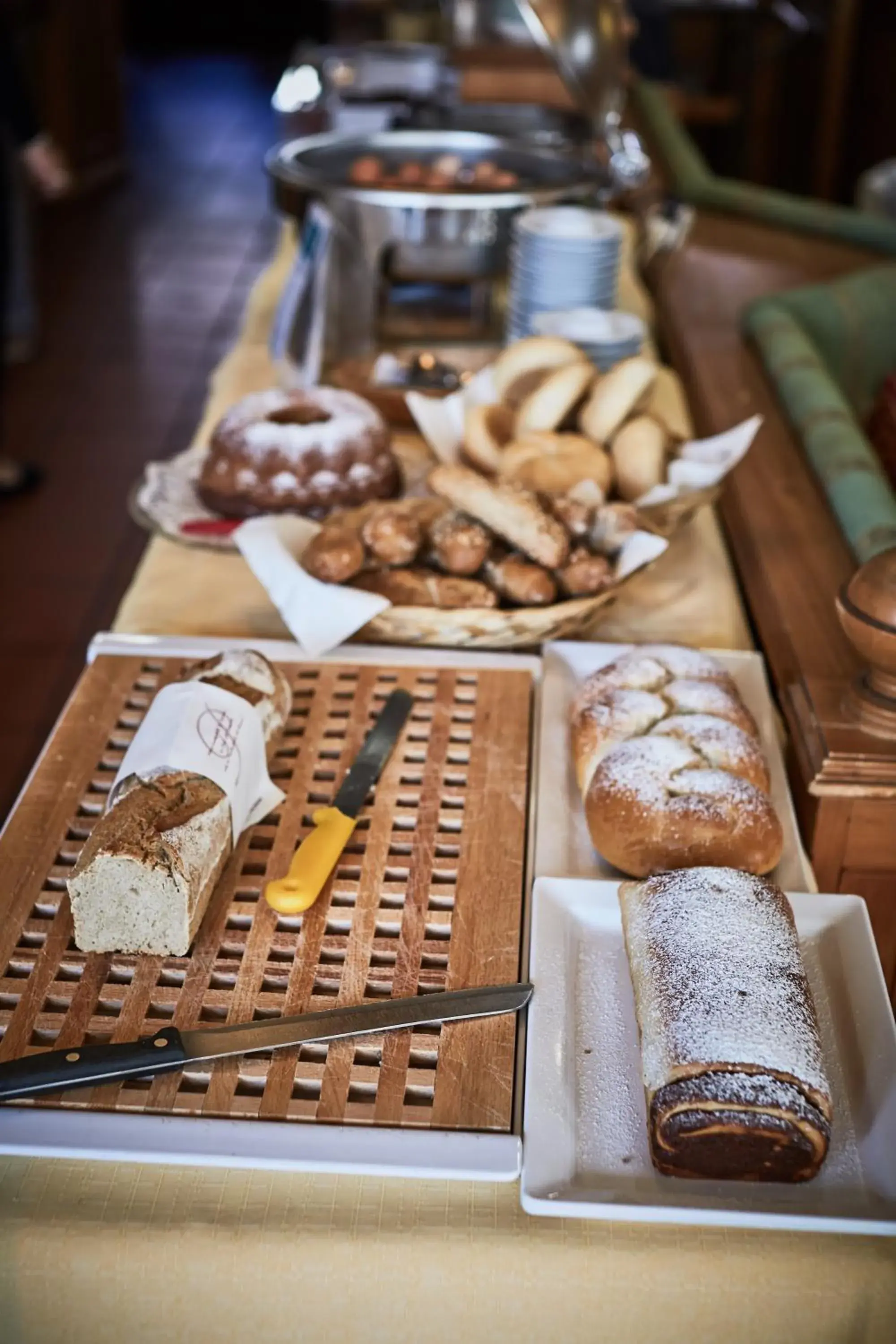 Continental breakfast in Hotel Donauhof