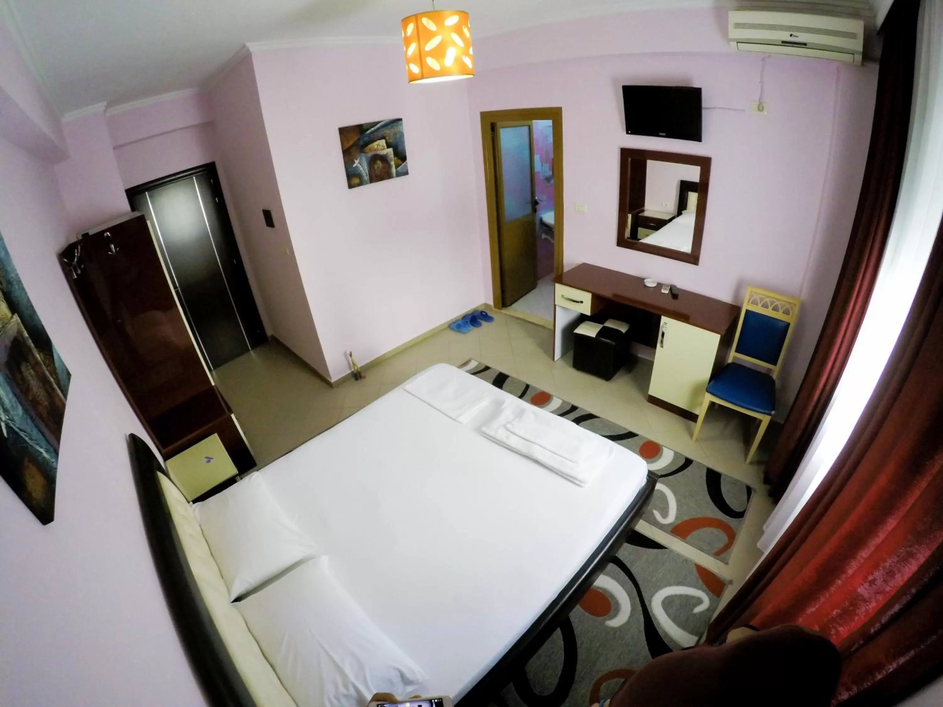 Decorative detail in Hotel Freskia