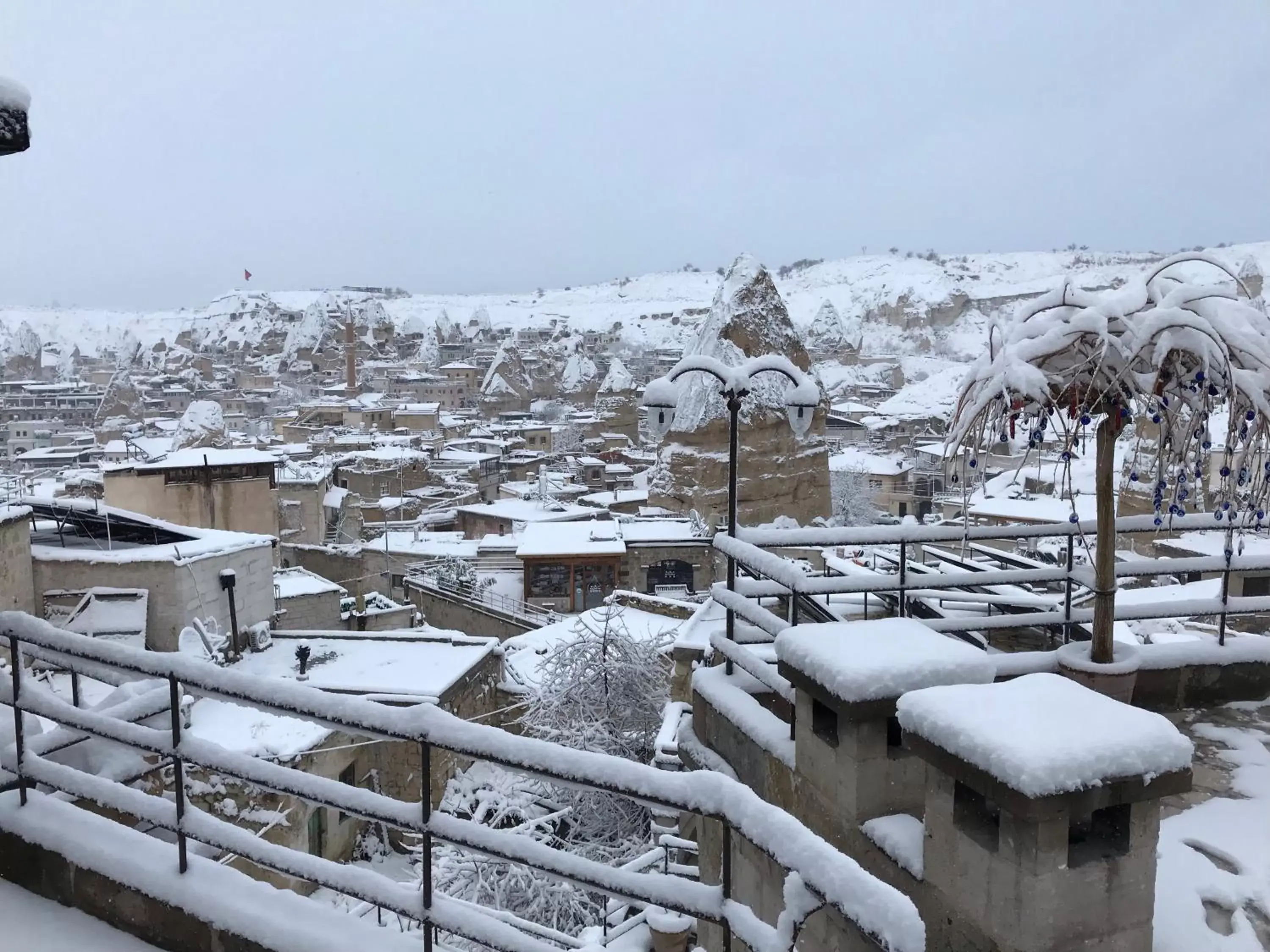 Winter in Aydinli Cave Hotel