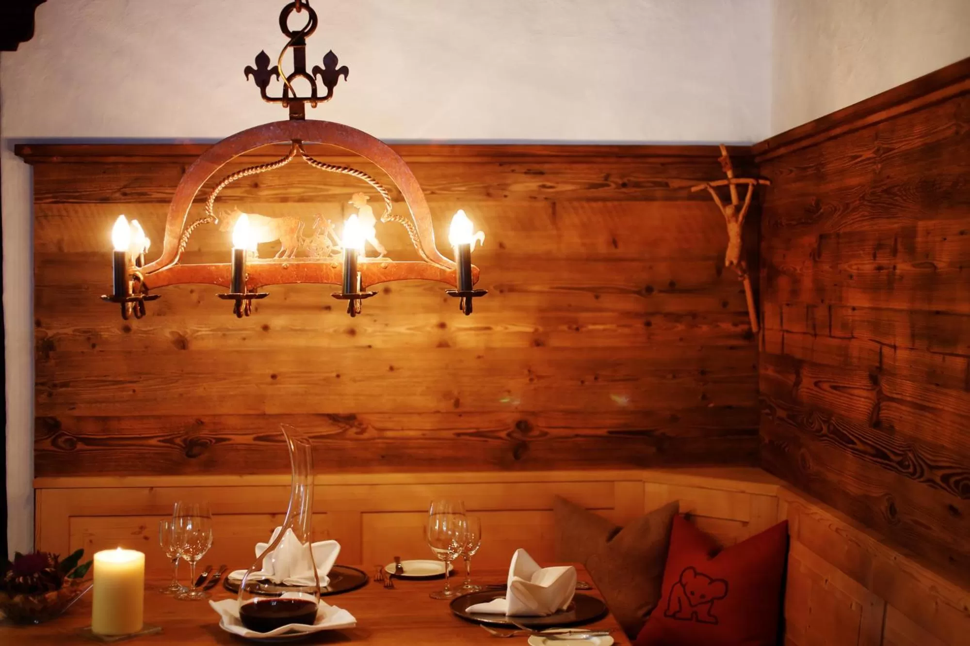 Food and drinks in Hotel Der Bär