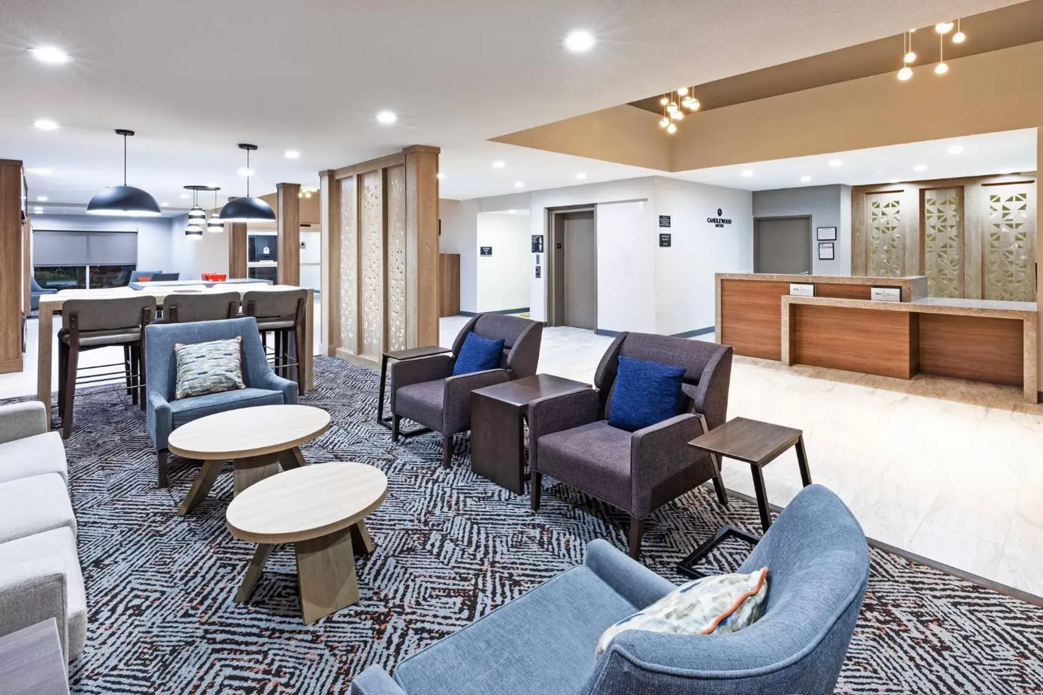 Property building, Seating Area in Candlewood Suites DFW Airport North - Irving, an IHG Hotel