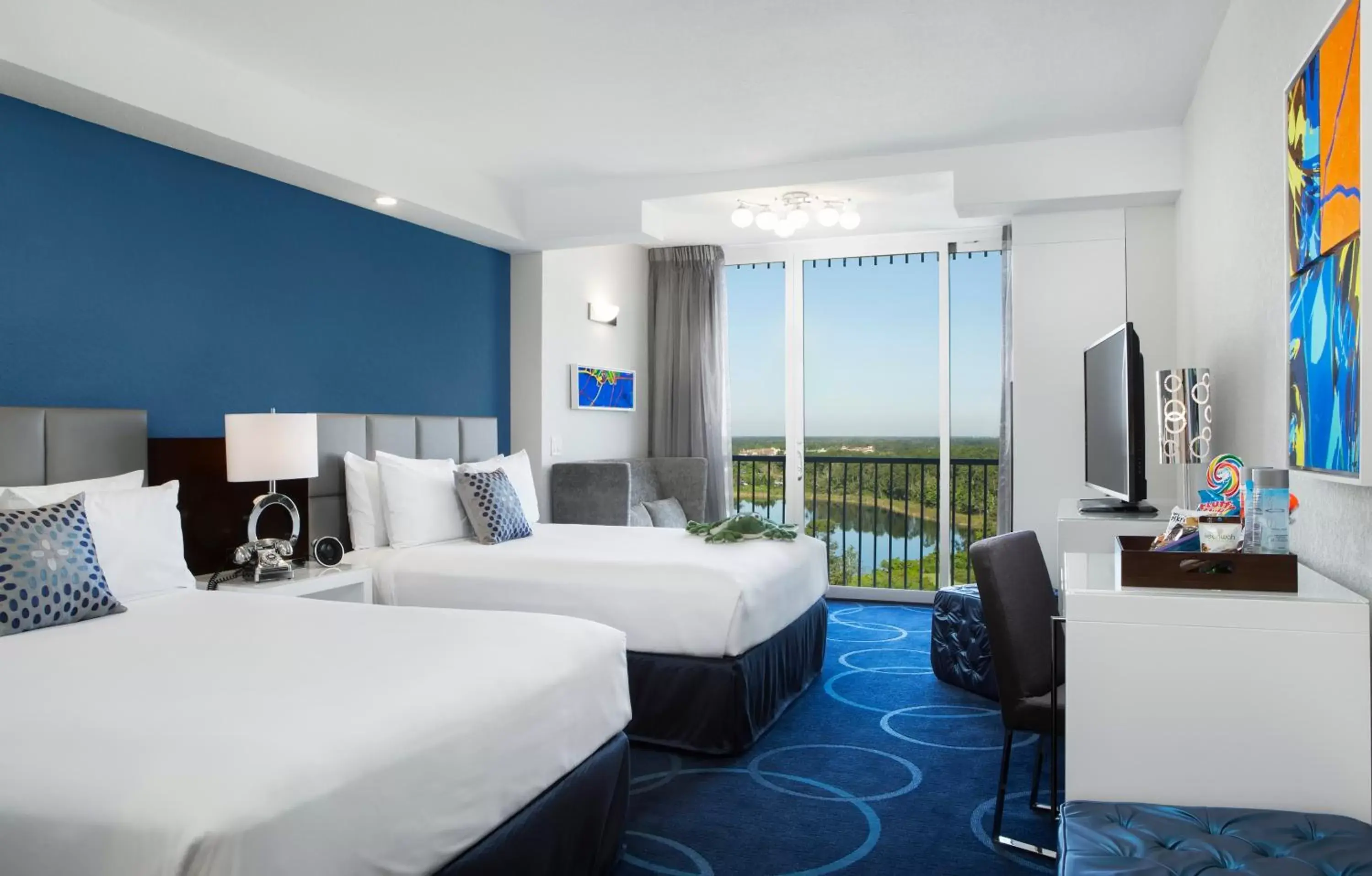 Photo of the whole room in B Resort and Spa Located in Disney Springs Resort Area