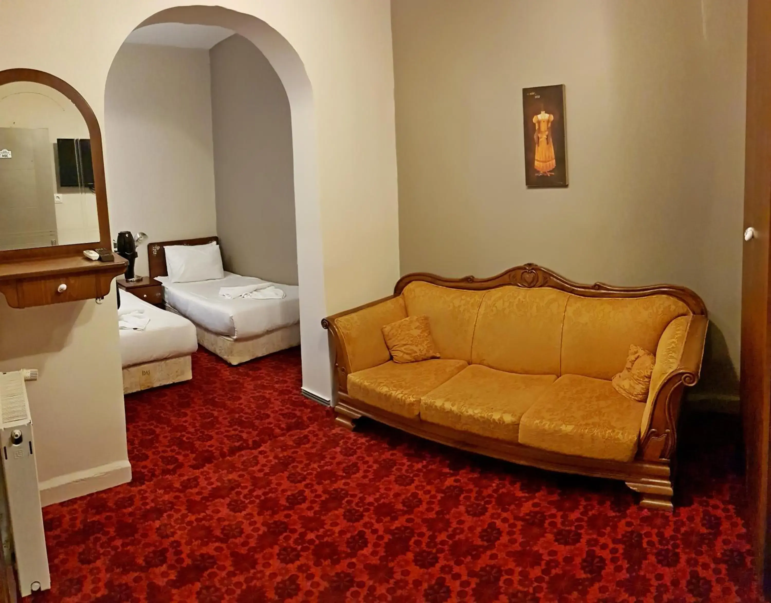 Bed, Seating Area in Hotel Sultanahmet