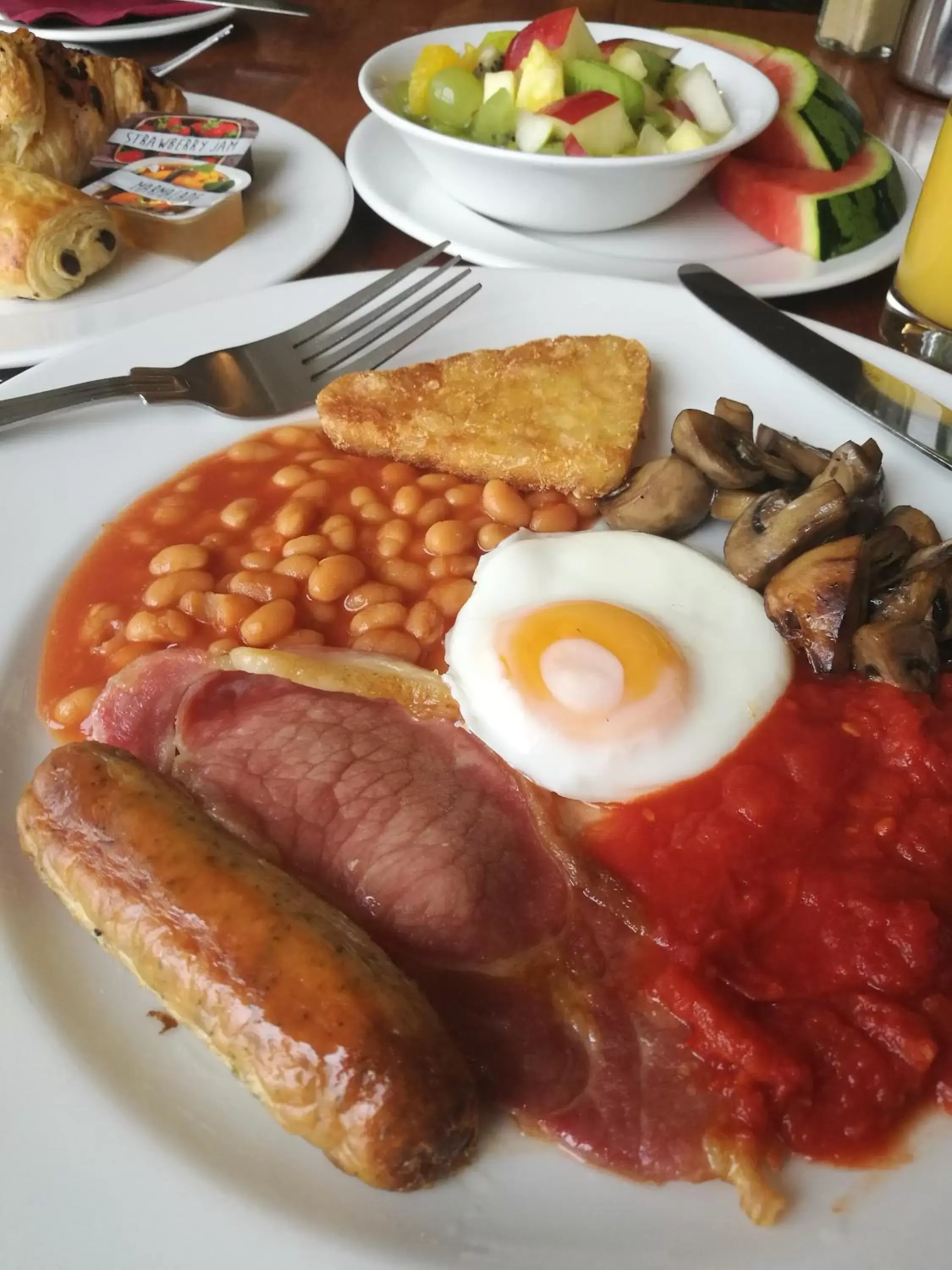 English/Irish breakfast in Garrison Hotel