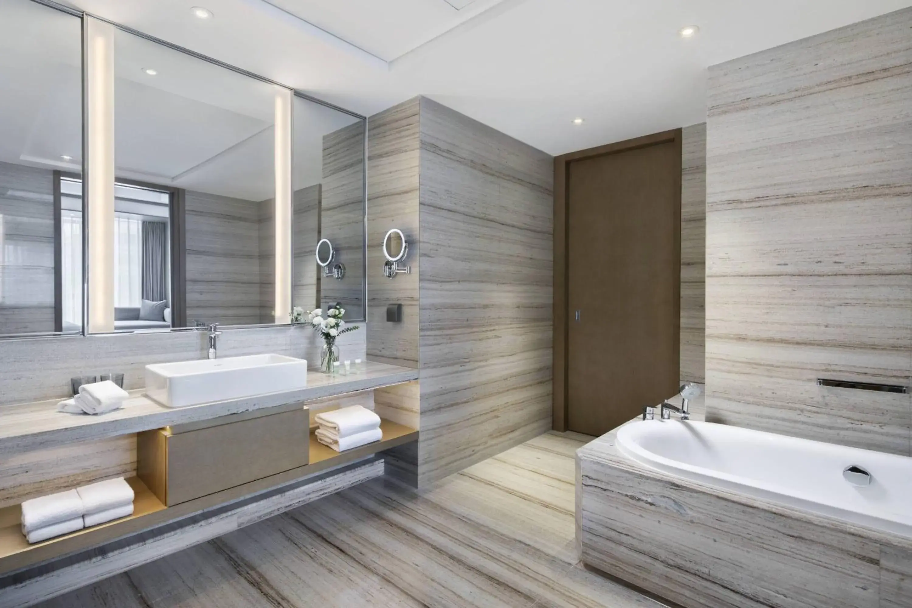 Bathroom in Courtyard by Marriott Changsha South