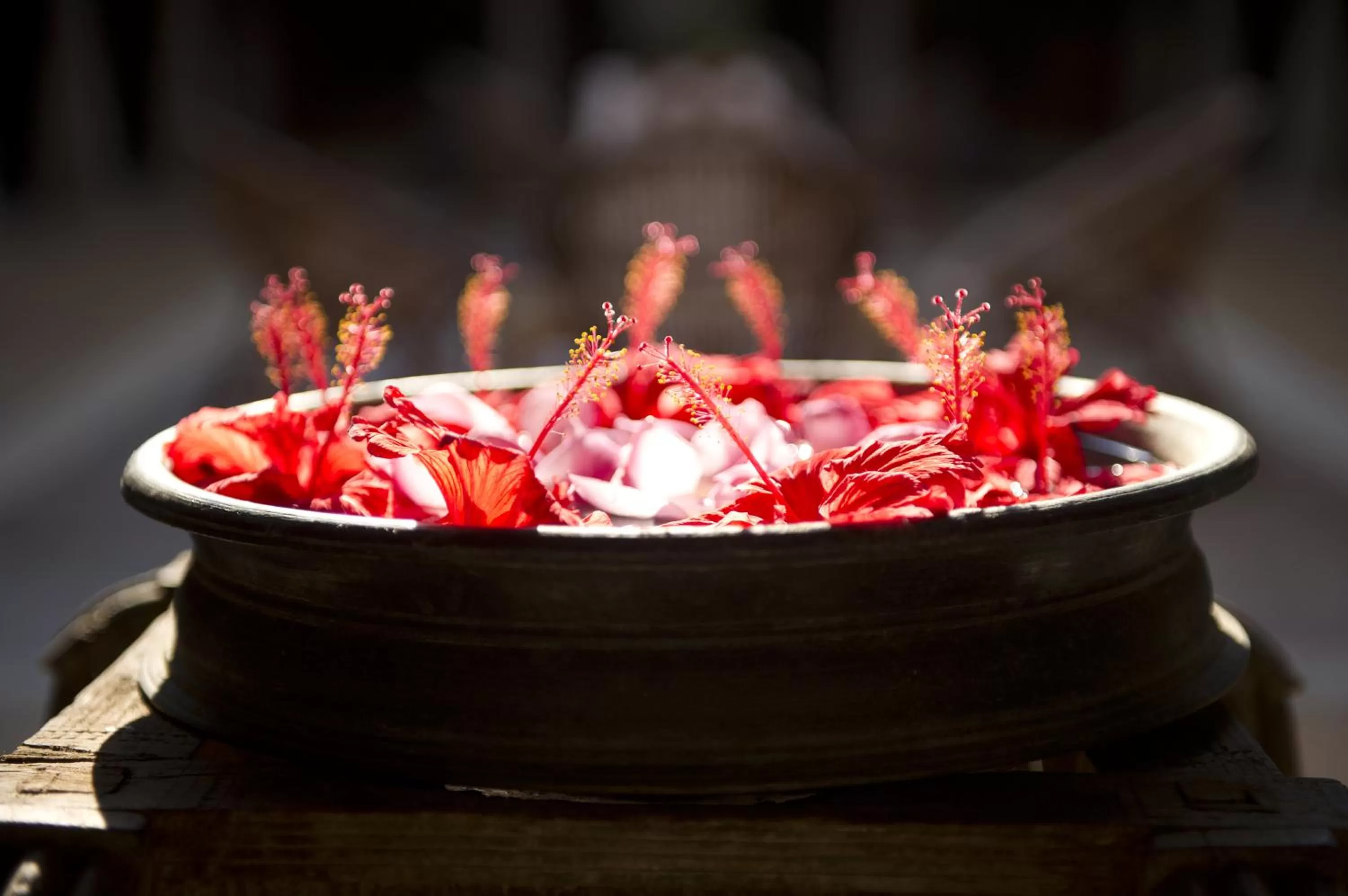 Decorative detail in Saratha Vilas Chettinad