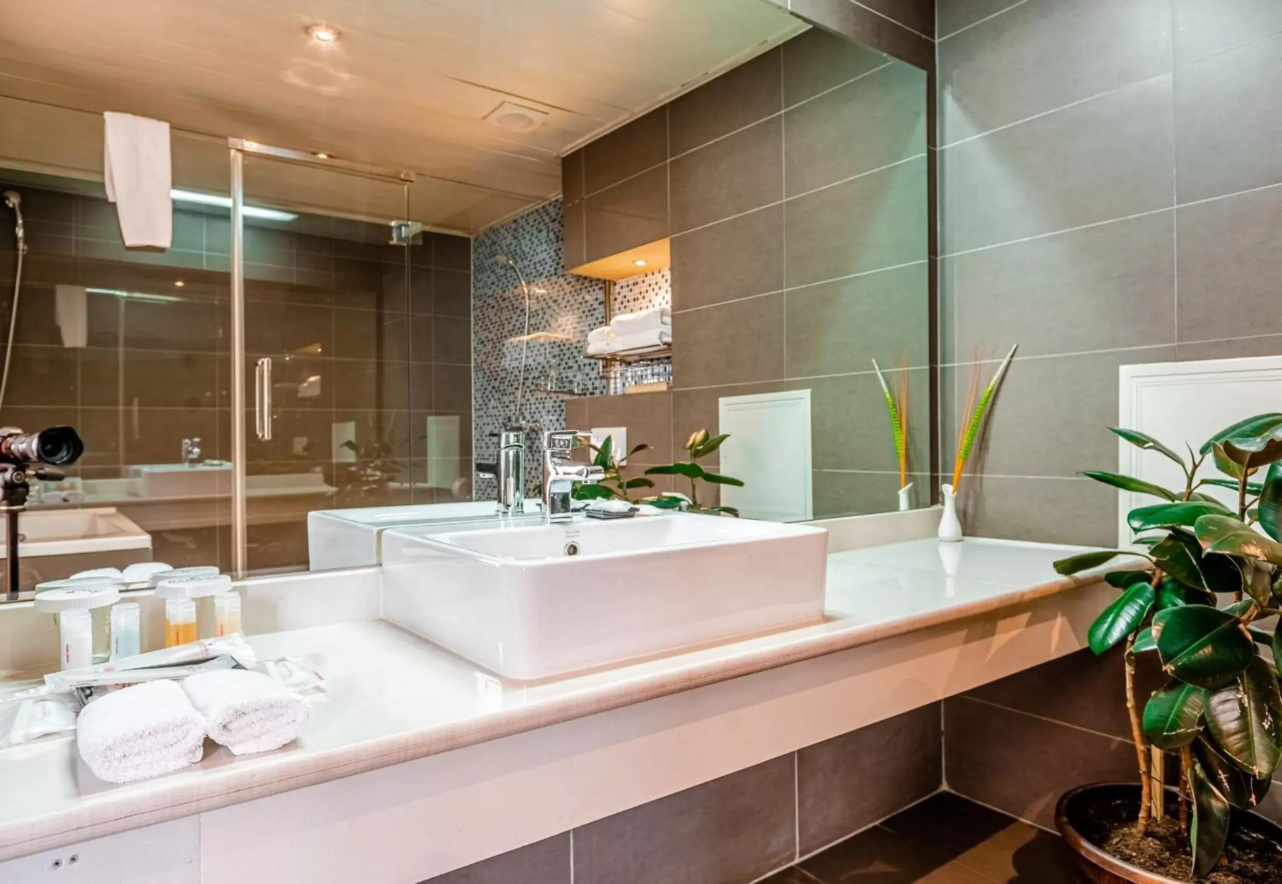 Bathroom in Ramada Ulaanbaatar City Center Bathroom in Ramada Ulaanbaatar City Center