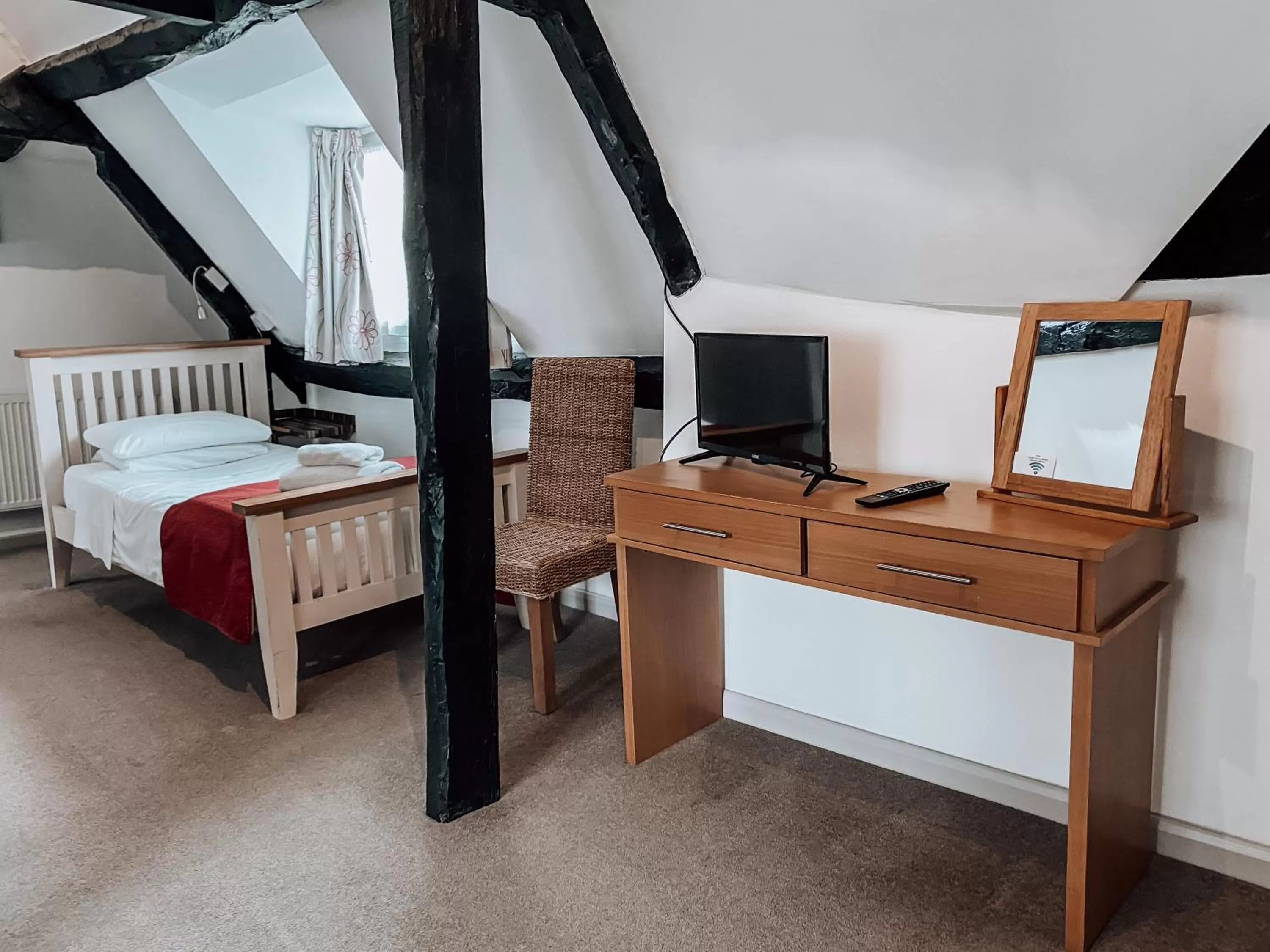 Bed in The Blenheim Buttery