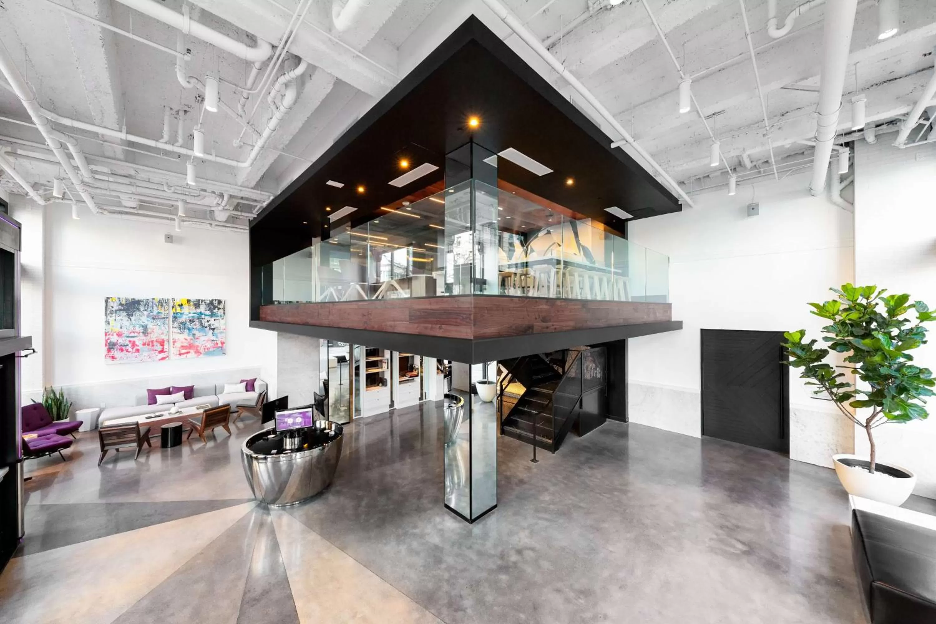 Lobby or reception in Yotel San Francisco