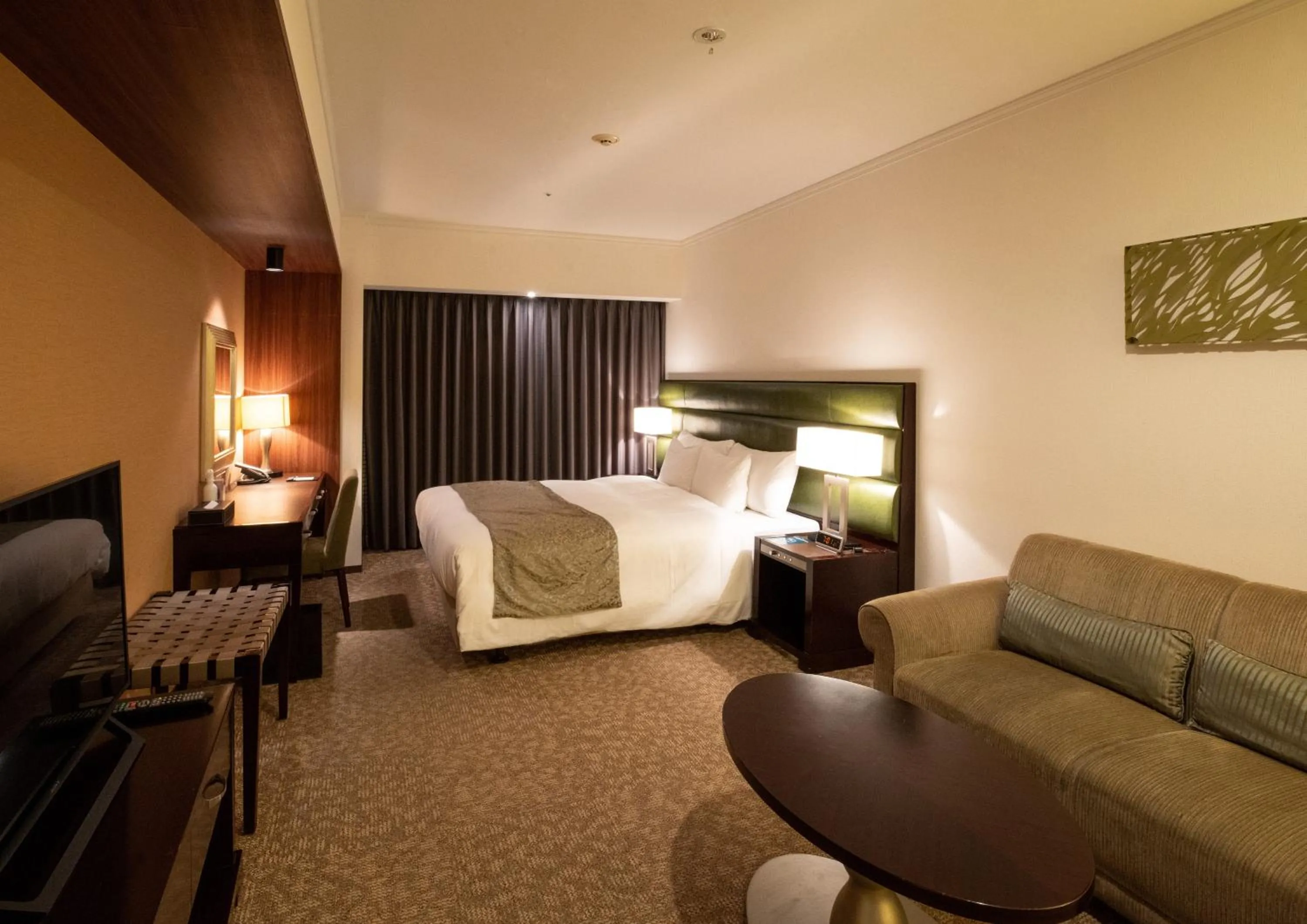 Bed in Ibis Styles Sapporo