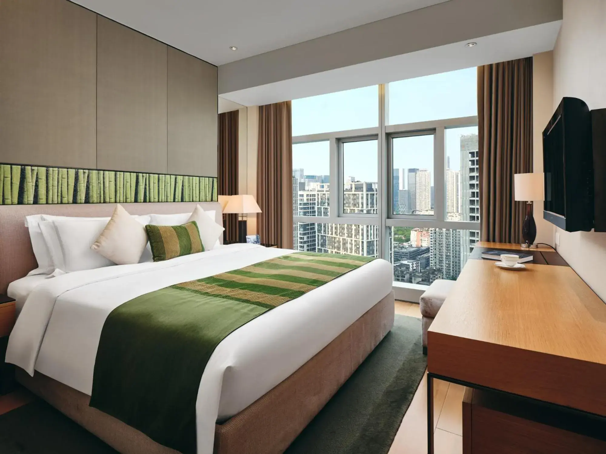 Bedroom in Intercontinental Residences Chengdu City Center