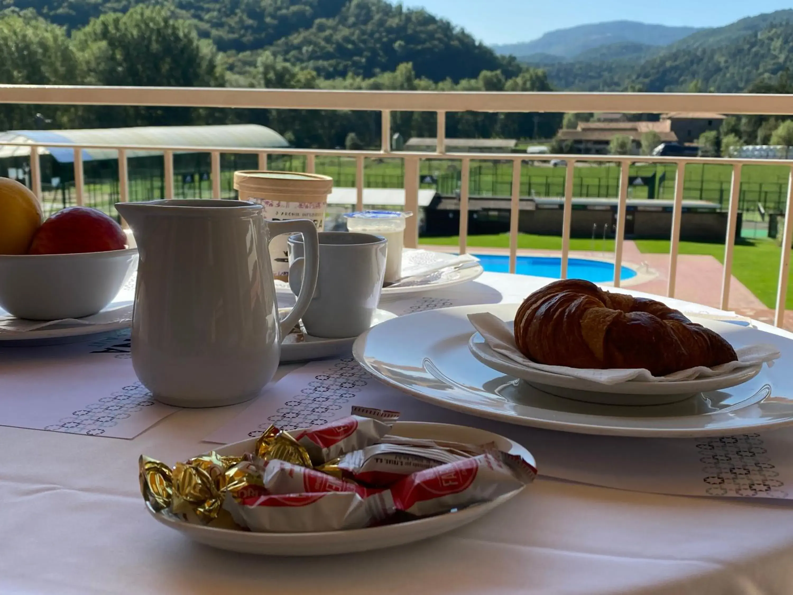 Balcony/Terrace in Hotel Solana del Ter