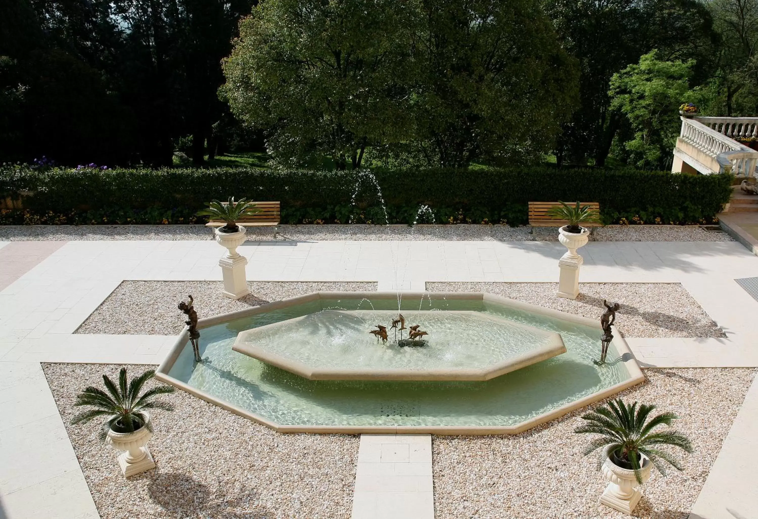 Garden, Swimming Pool in Villa Scalabrini