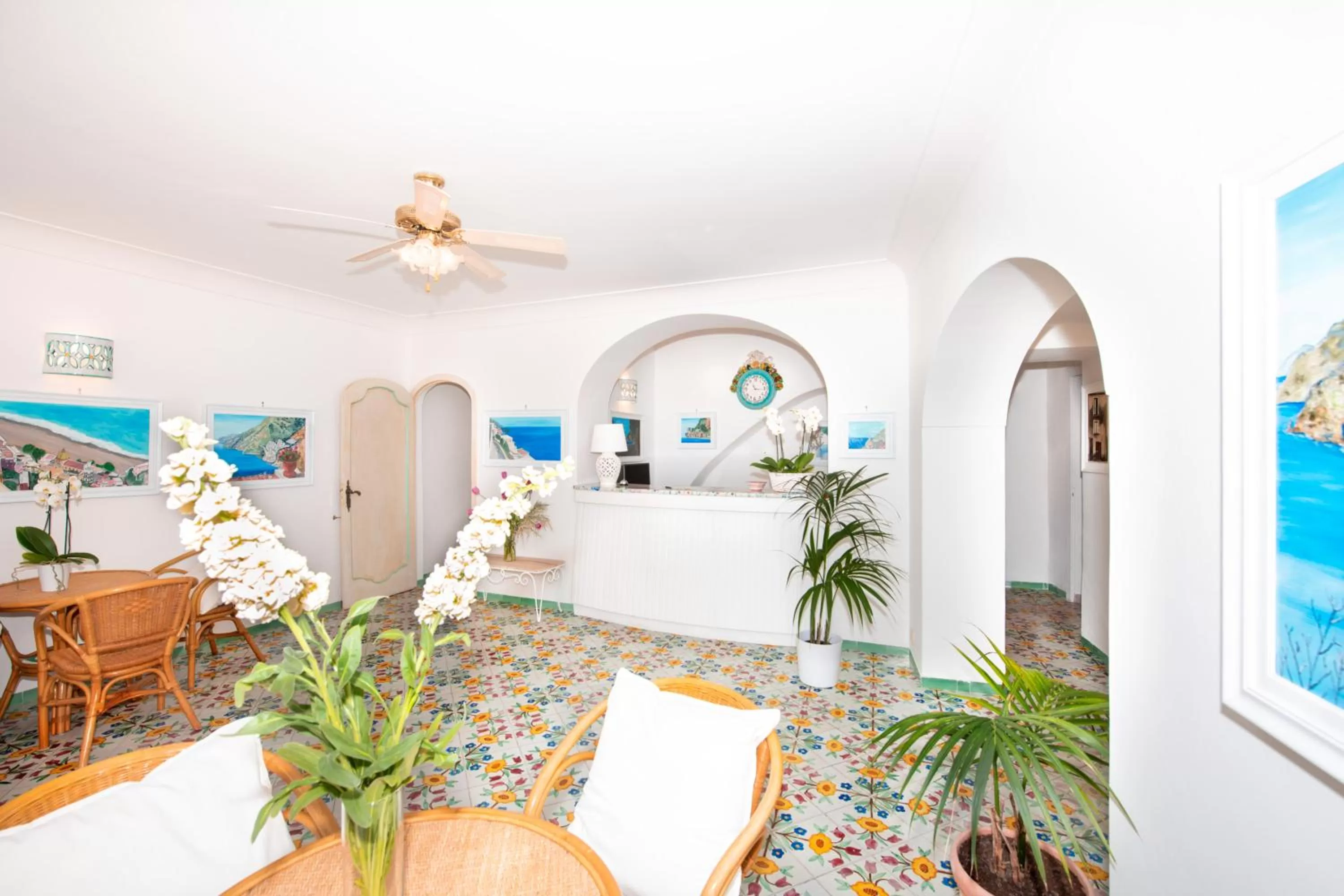 Lobby or reception in Casa Guadagno