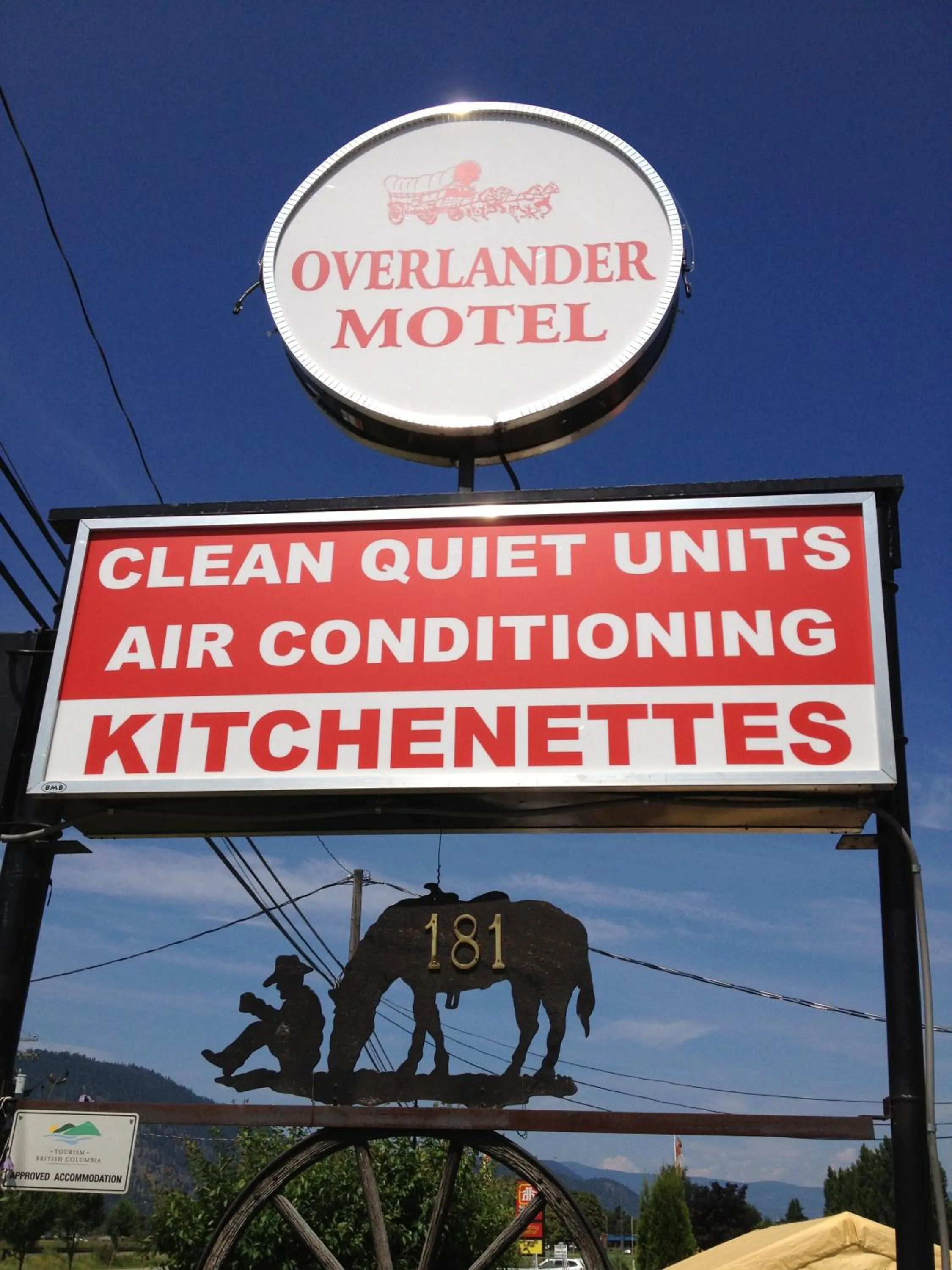 Property logo or sign in Overlander Motel
