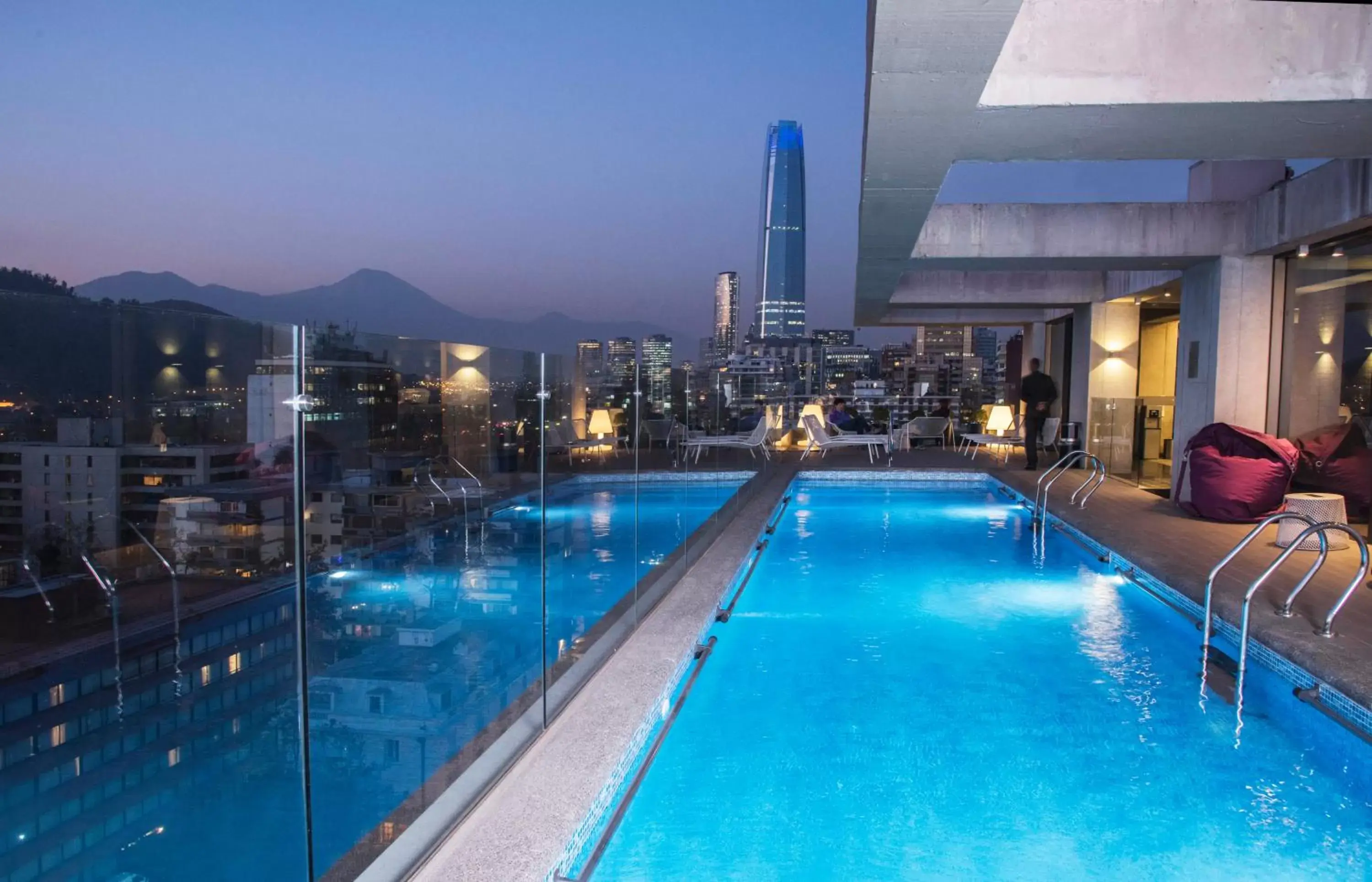 City view, Swimming Pool in Solace Hotel Santiago