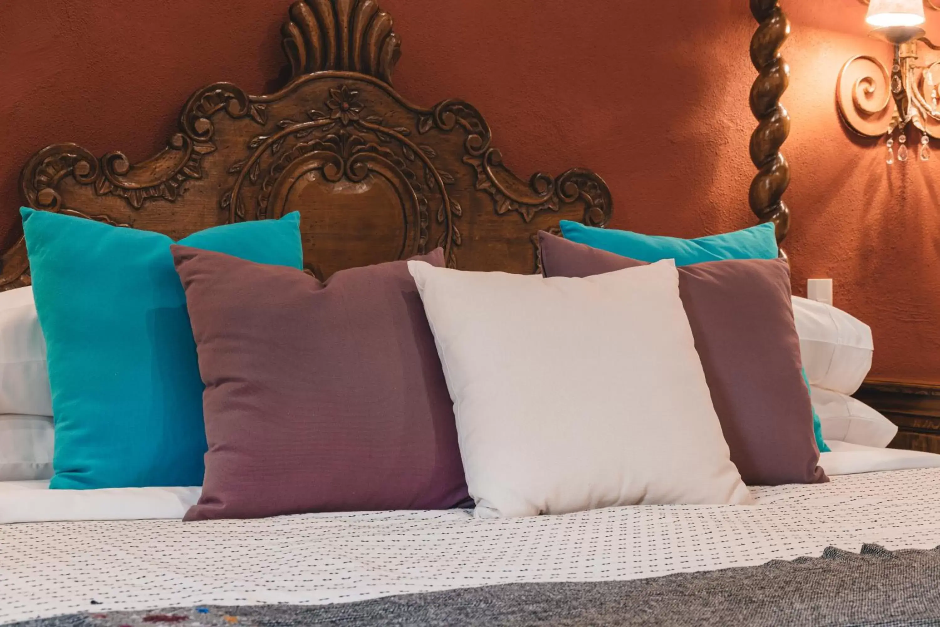 Bed in El Edén Hotel Boutique