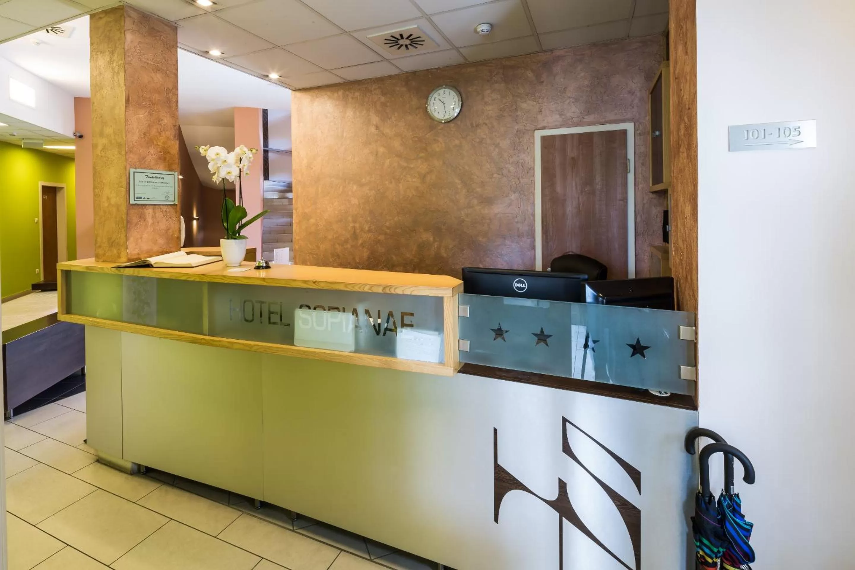 Lobby or reception in Boutique Hotel Sopianae