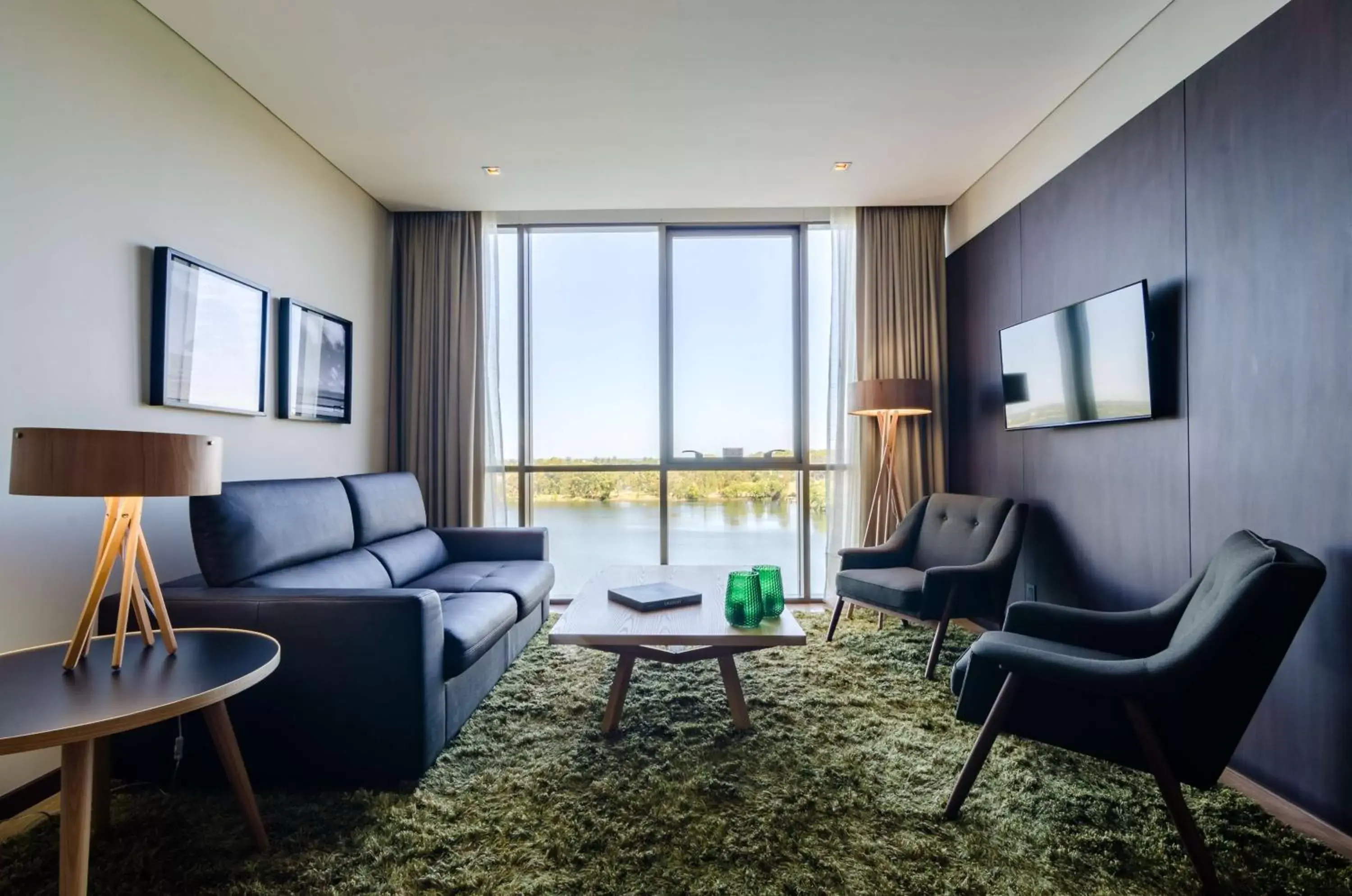 Living room in Hampton By Hilton Montevideo Carrasco Living room in Hampton By Hilton Montevideo Carrasco