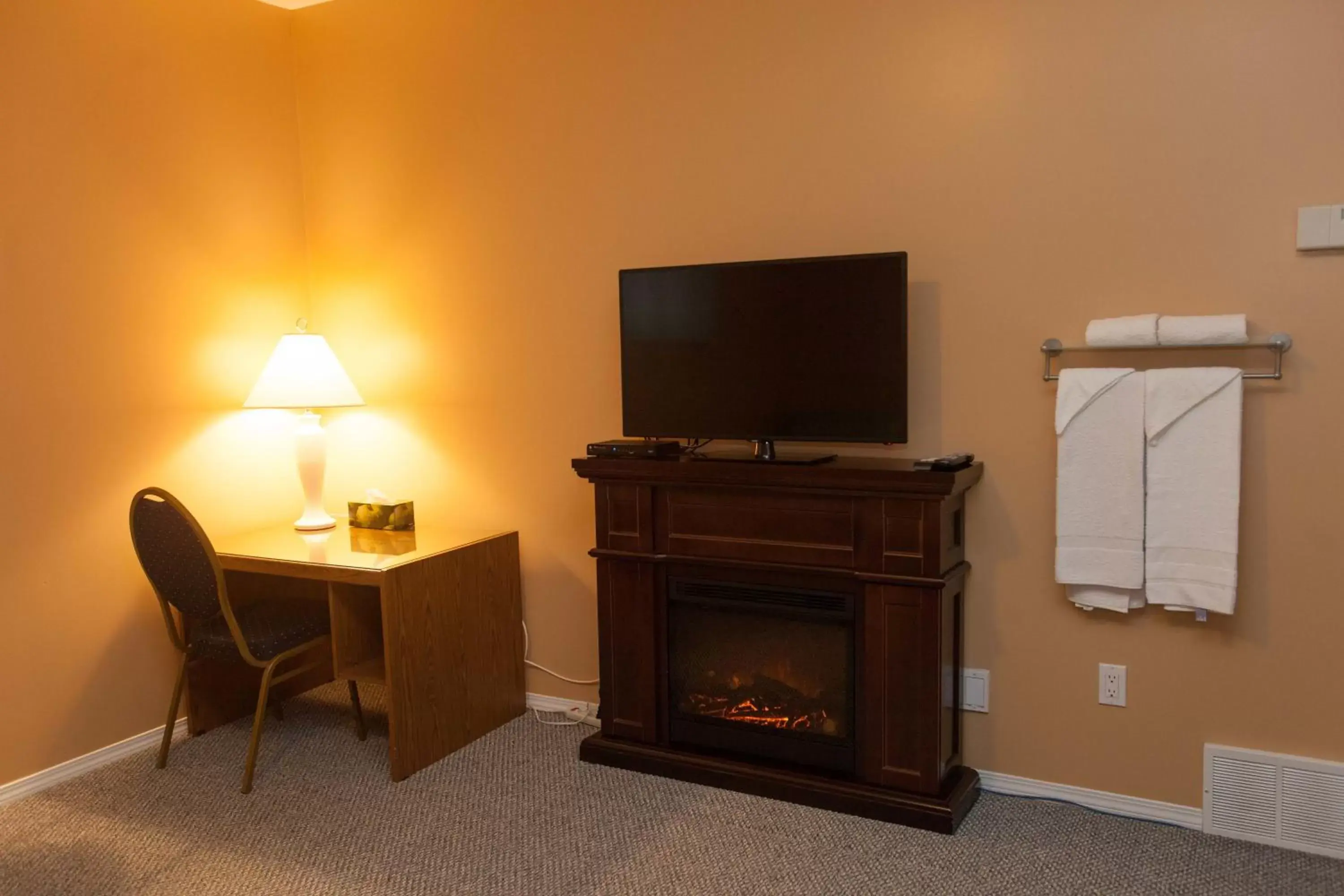 Decorative detail, TV/Entertainment Center in Midnight Sun Inn