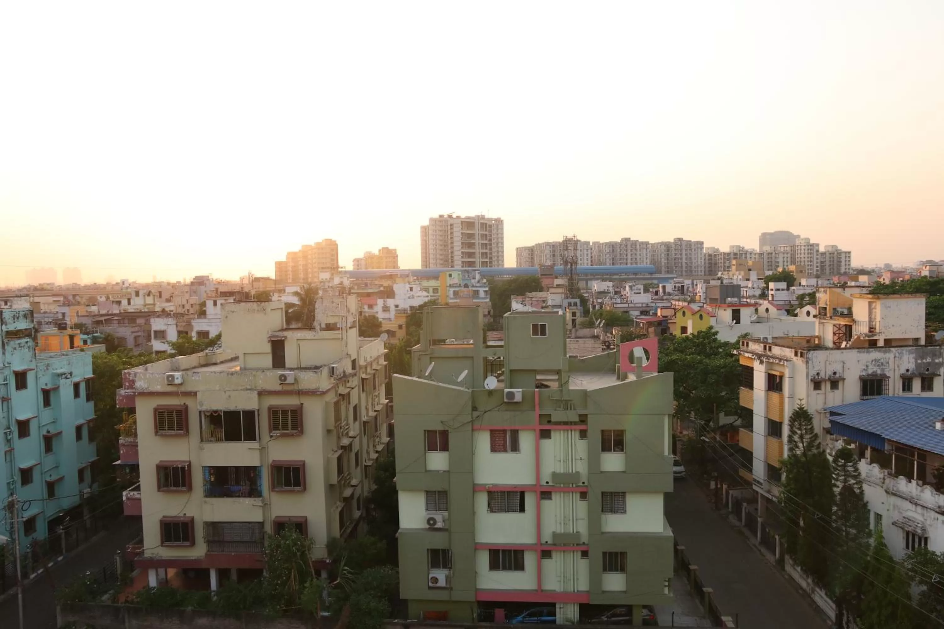 City view in The Elite Apartment Hotel