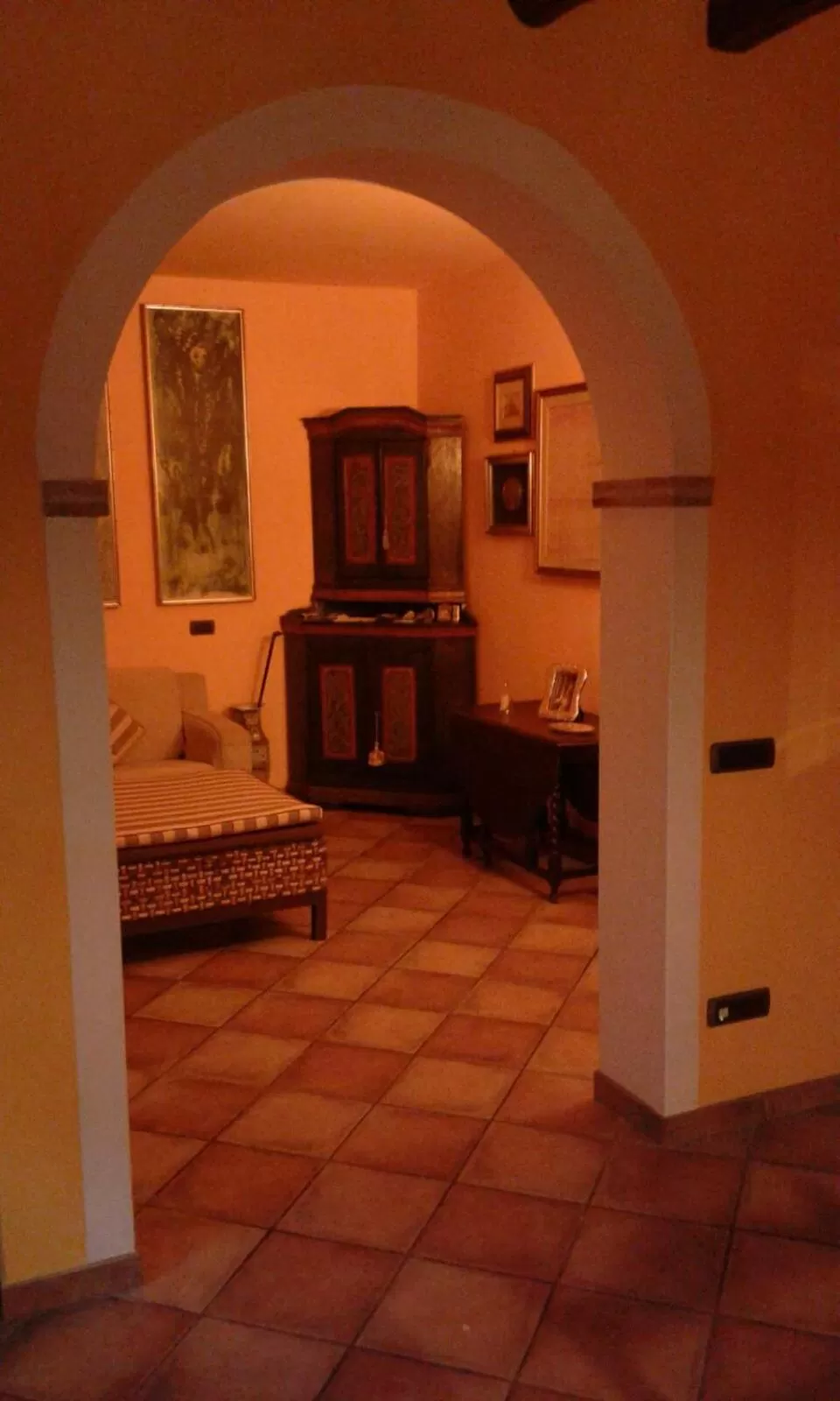 Decorative detail, Seating Area in Casa Degli Amici