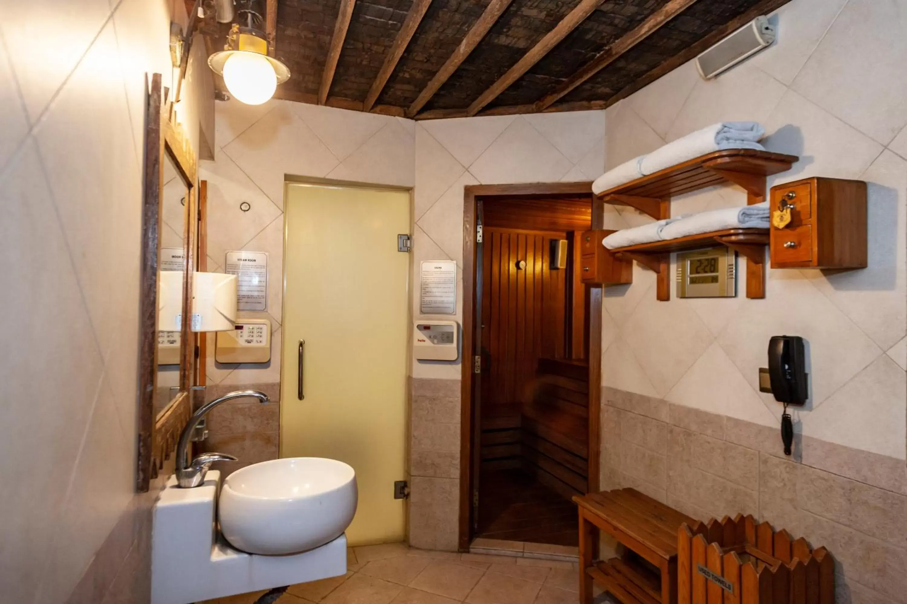 Sauna, Bathroom in Royal Park Residence Hotel