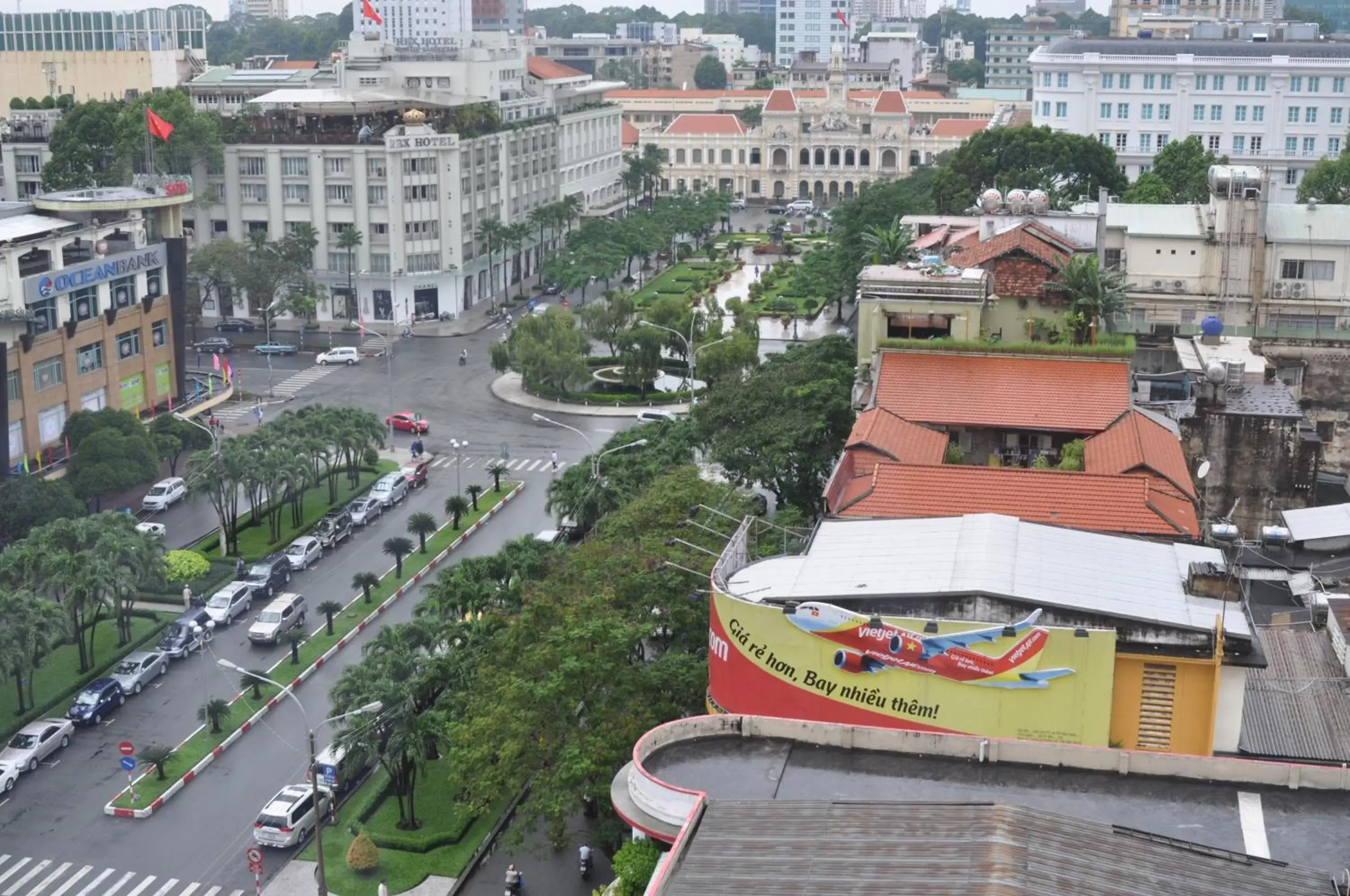 City view, Bird's-eye View in Oscar Saigon Hotel