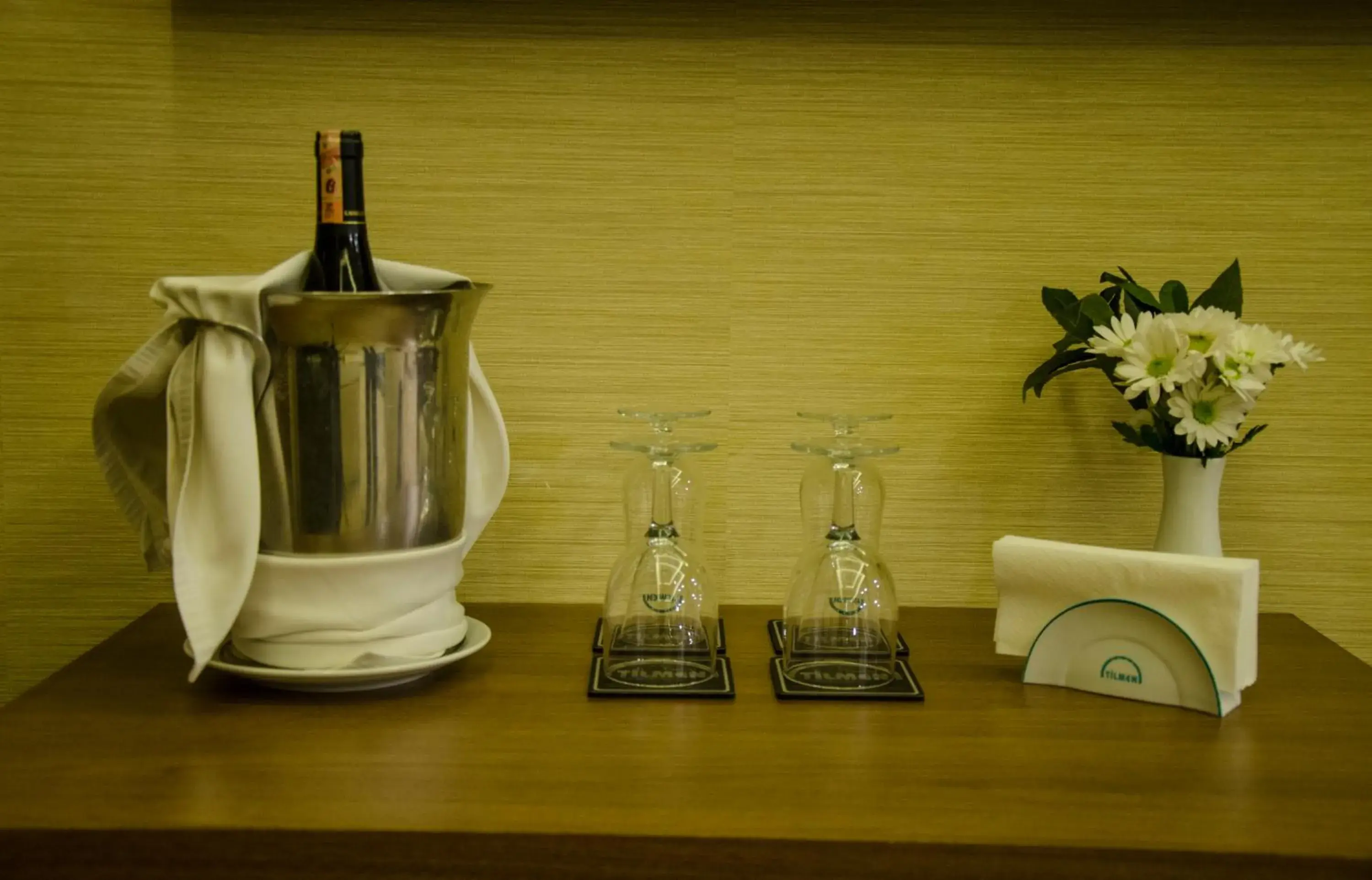 Alcoholic drinks in Hotel Tilmen