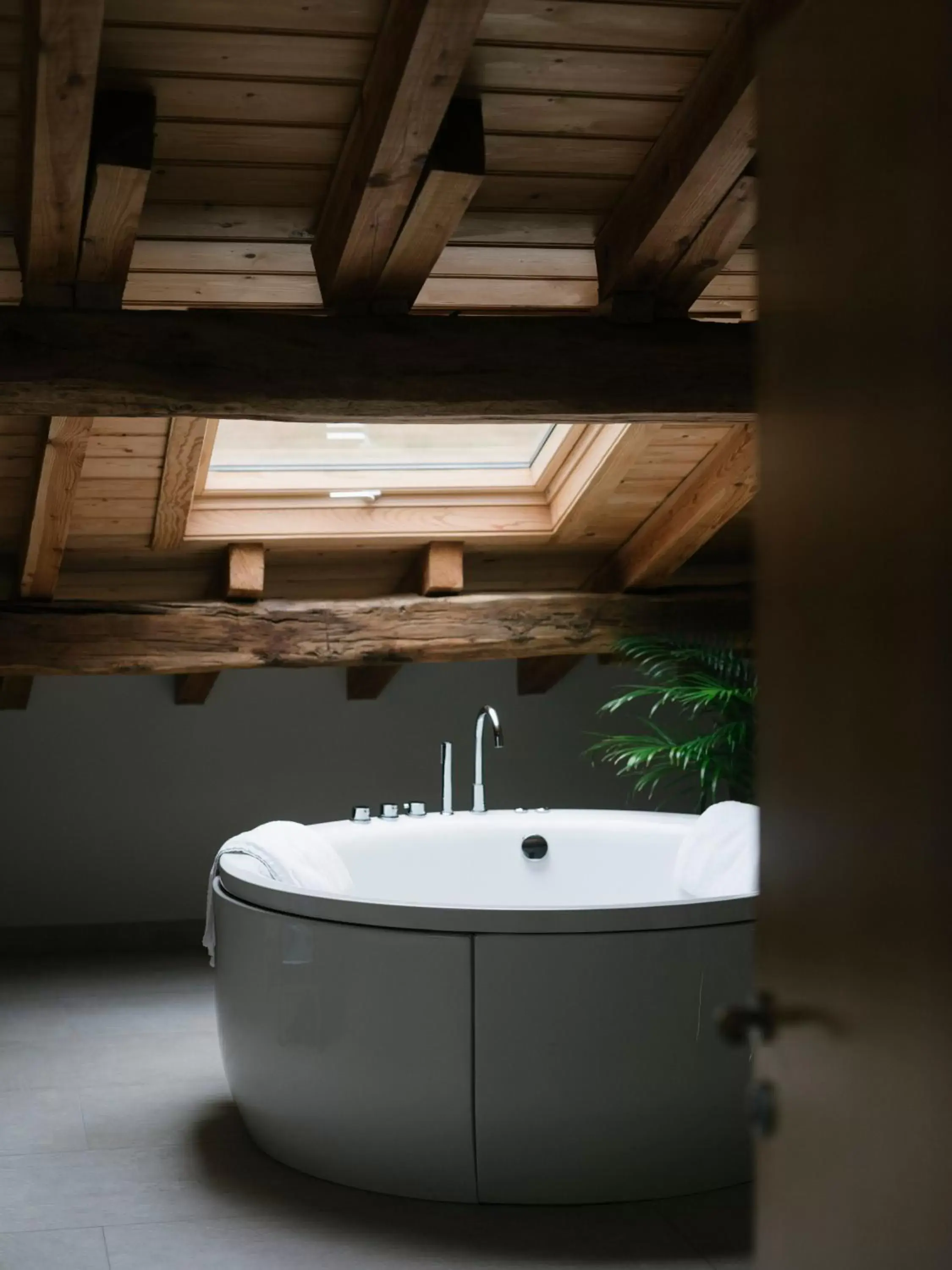 Bathroom in Hotel Nafarrola