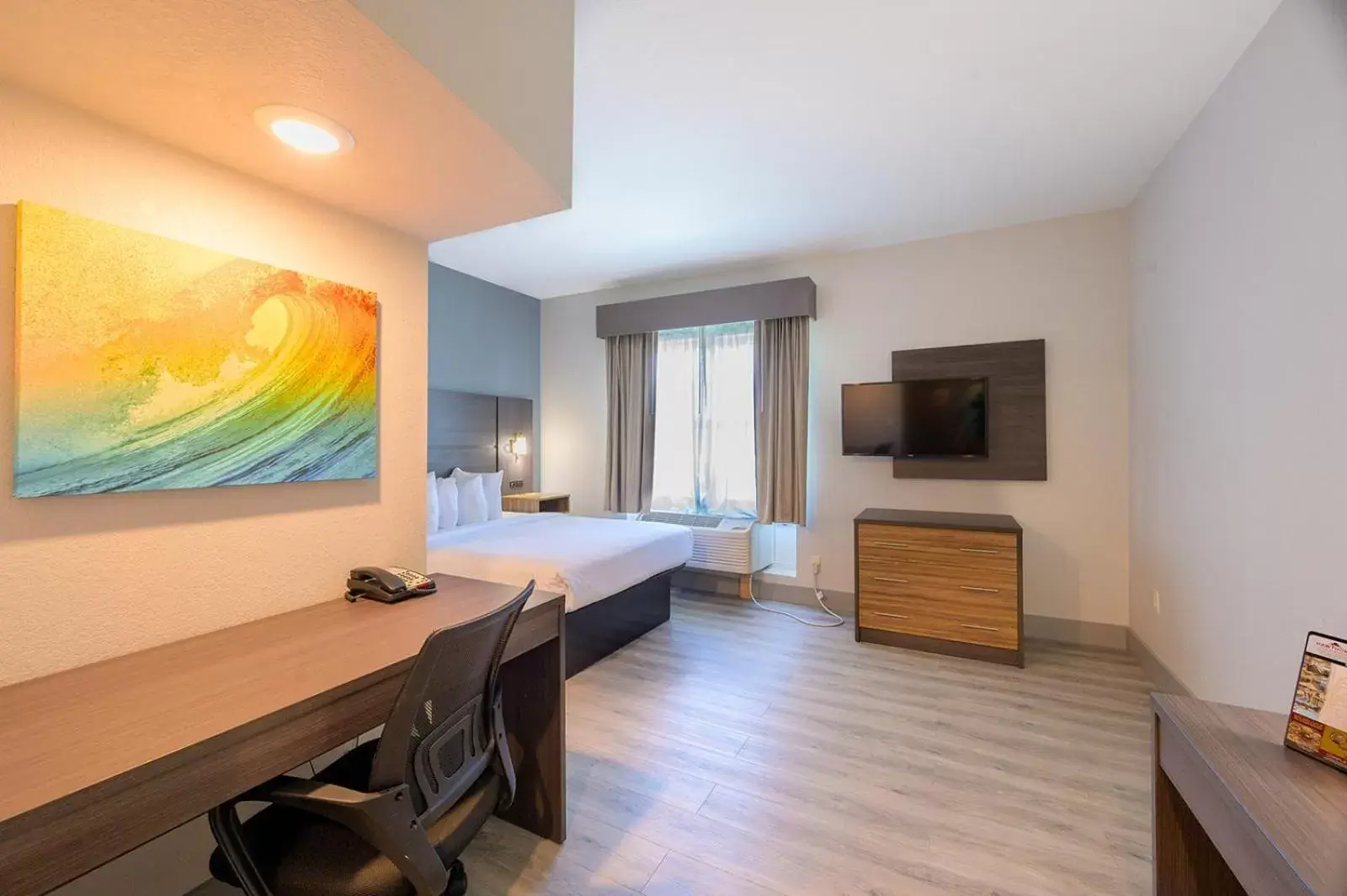 TV and multimedia, TV/Entertainment Center in Hawthorn Suites by Wyndham Panama City Beach FL
