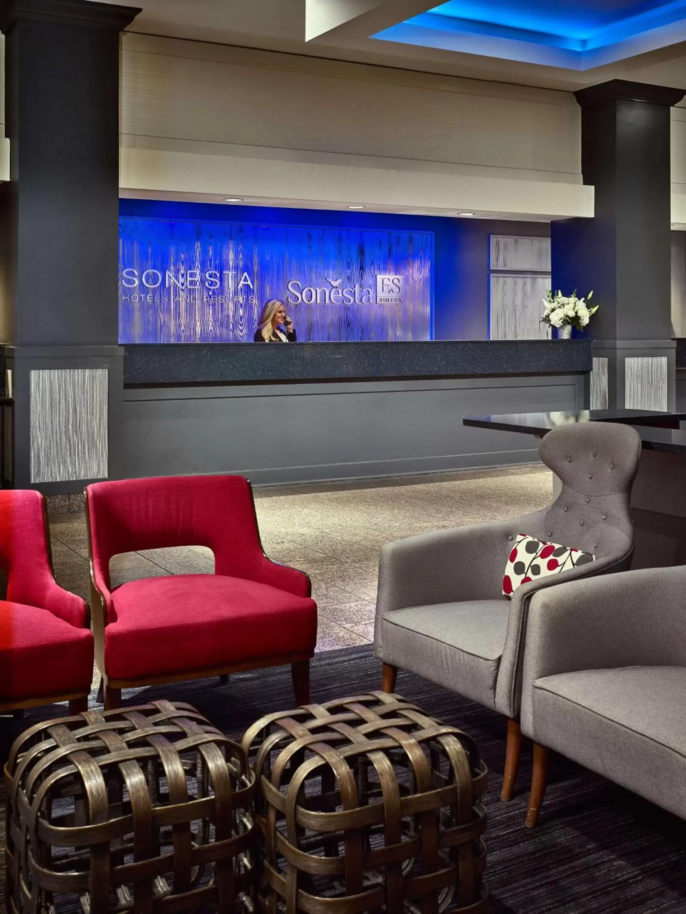 Lobby or reception, Seating Area in Sonesta Hotel Gwinnett Place Atlanta