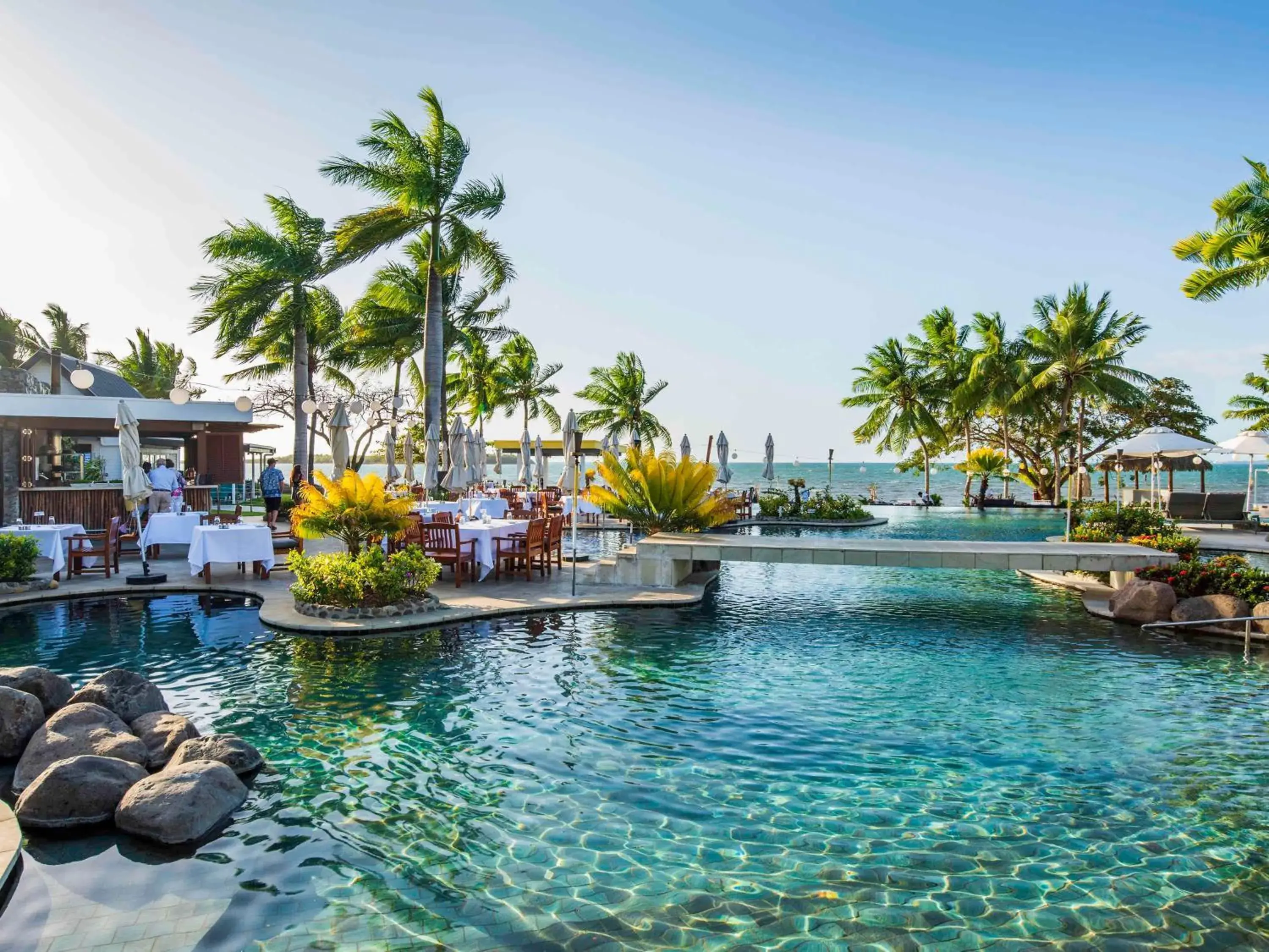 Pool view, Swimming Pool in Sofitel Fiji Resort & Spa