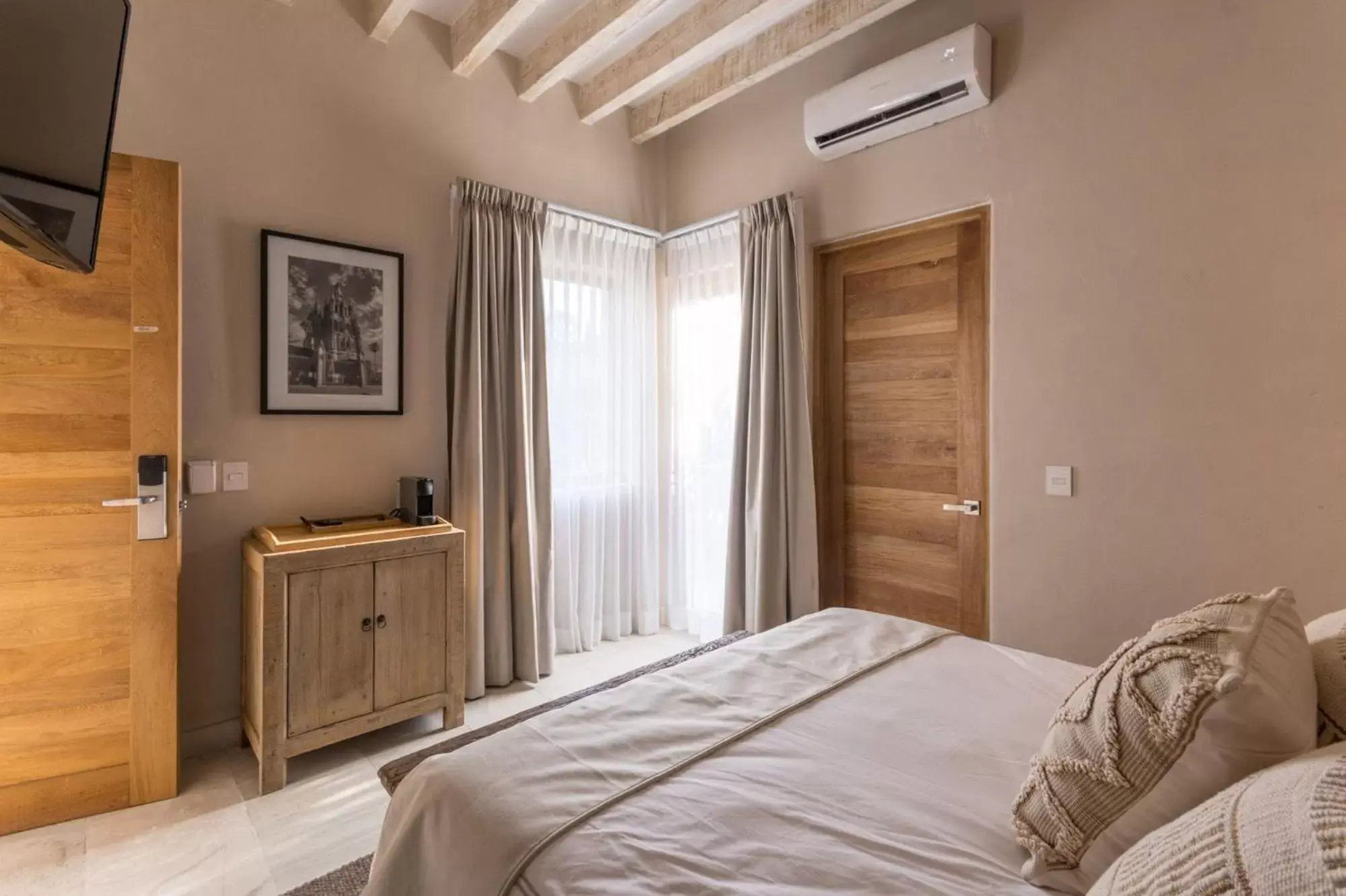 Bed in Casa Quebrada Hotel Boutique