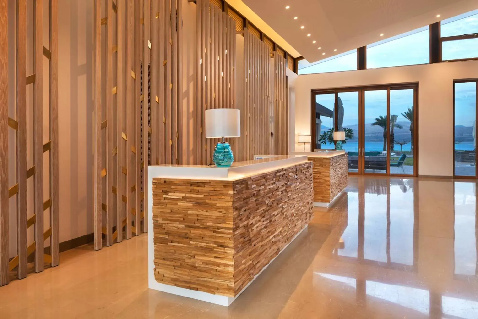 Lobby or reception in The Setai Sea Of Galilee