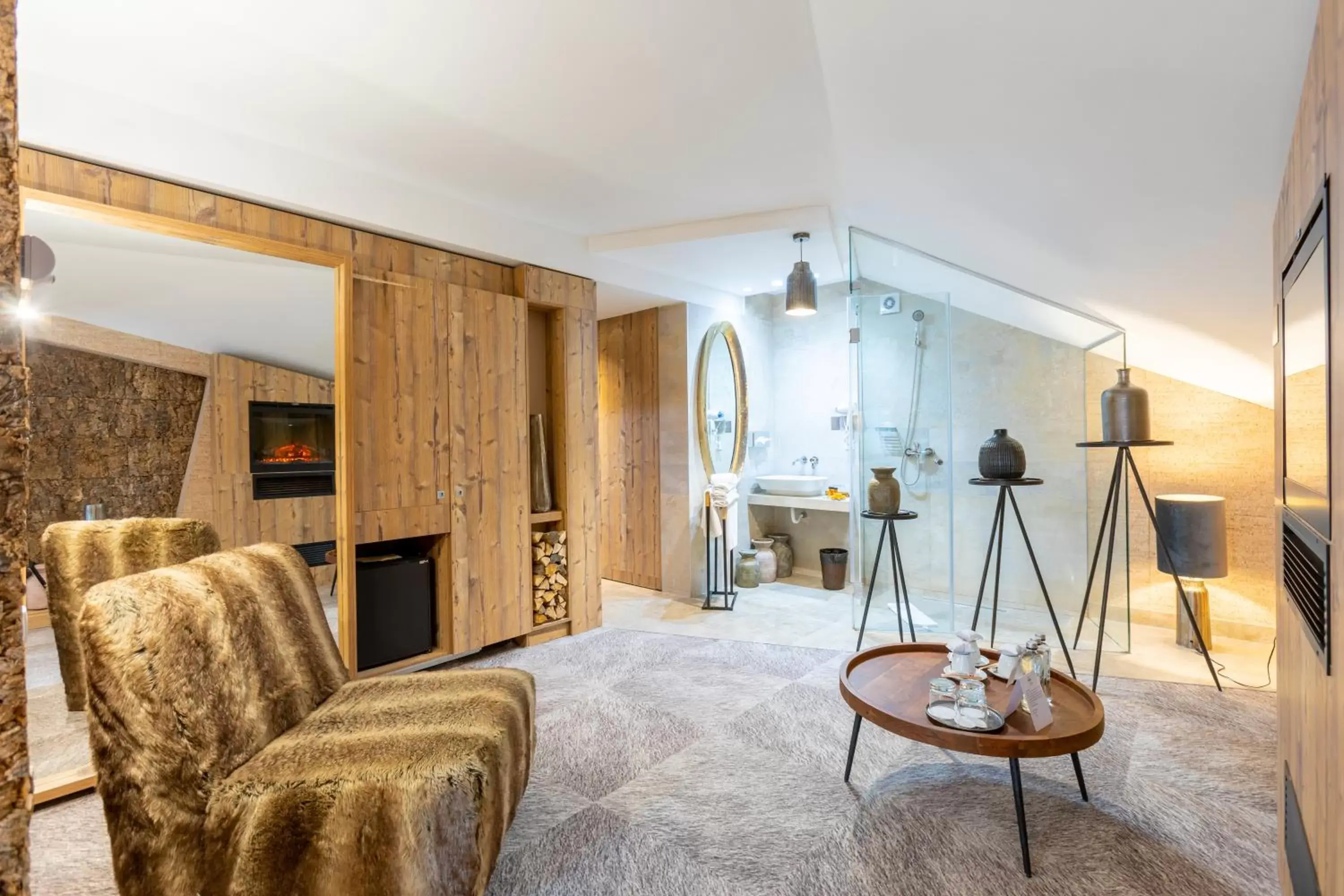 Living room, Seating Area in Alpin Resort Hotel