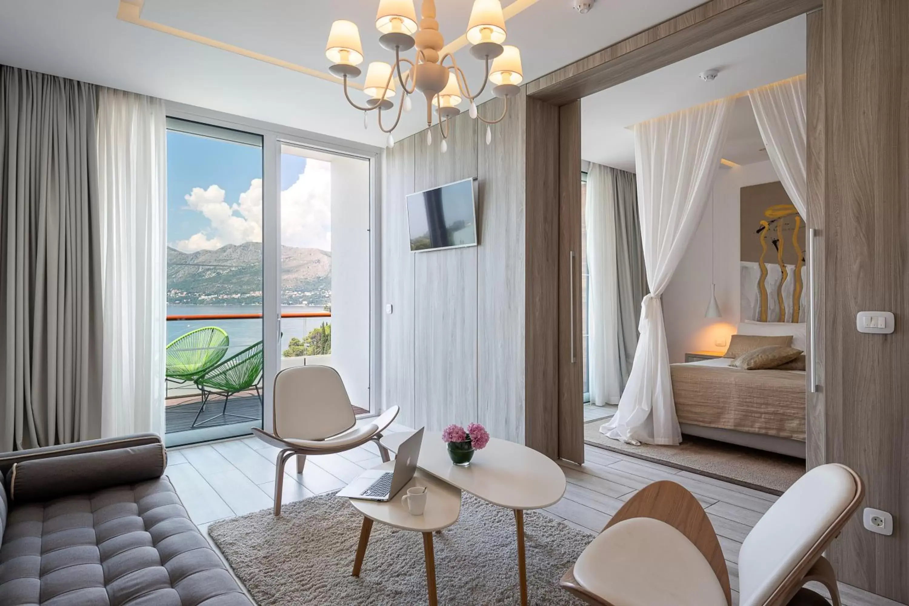 Living room, Seating Area in Hotel Cavtat