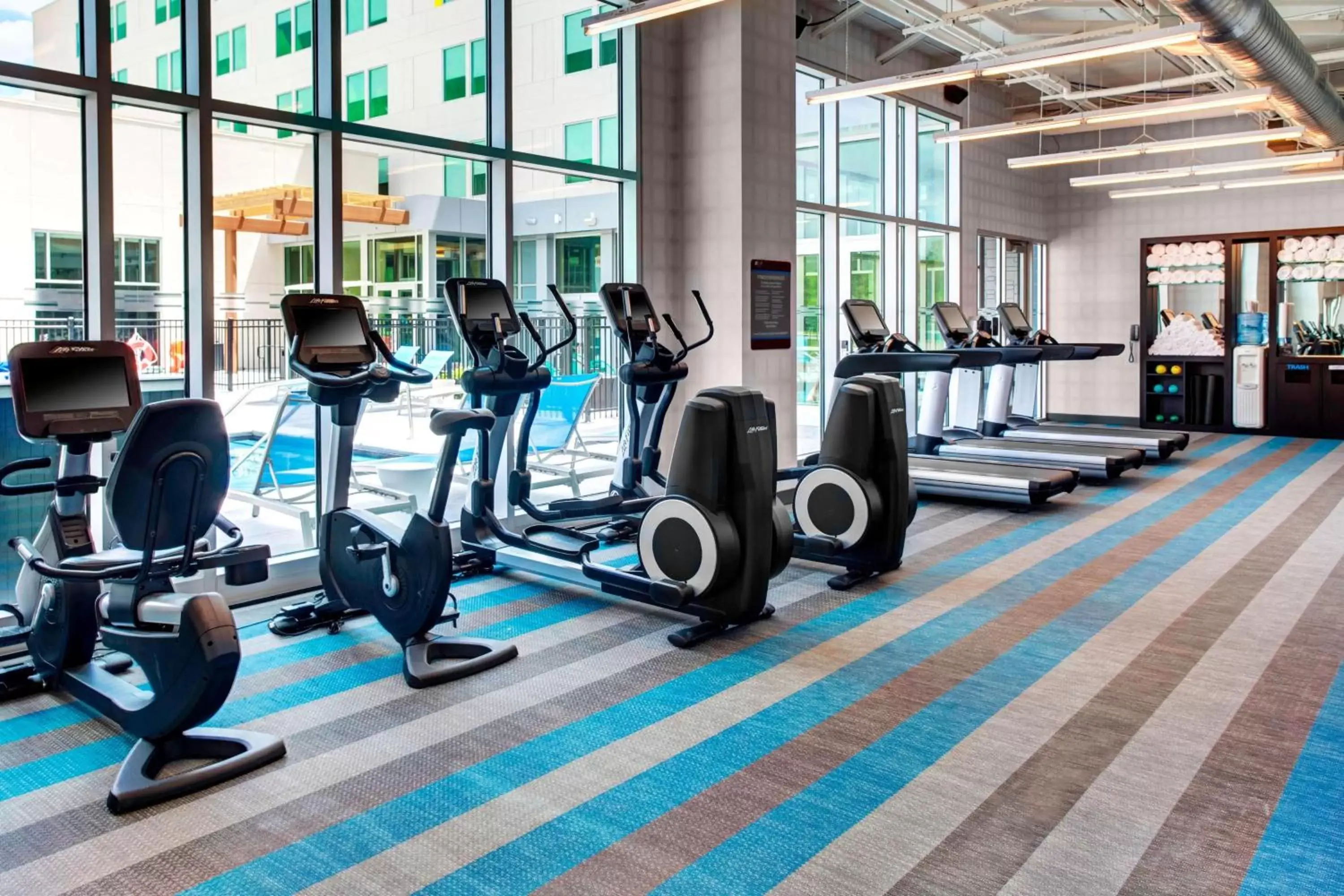 Fitness centre/facilities, Fitness Center/Facilities in Aloft Wichita