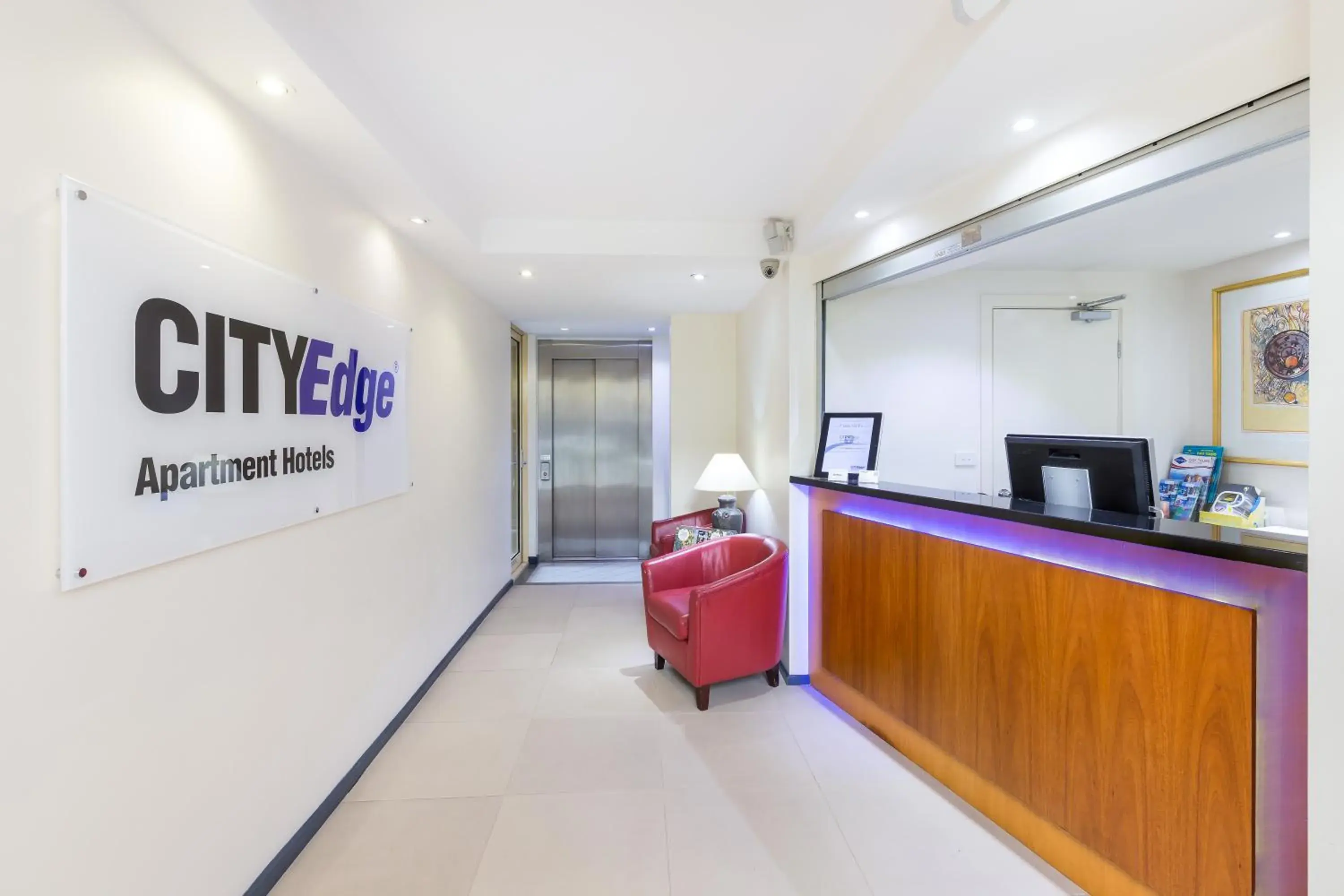Lobby or reception, Lobby/Reception in City Edge East Melbourne Apartment Hotel