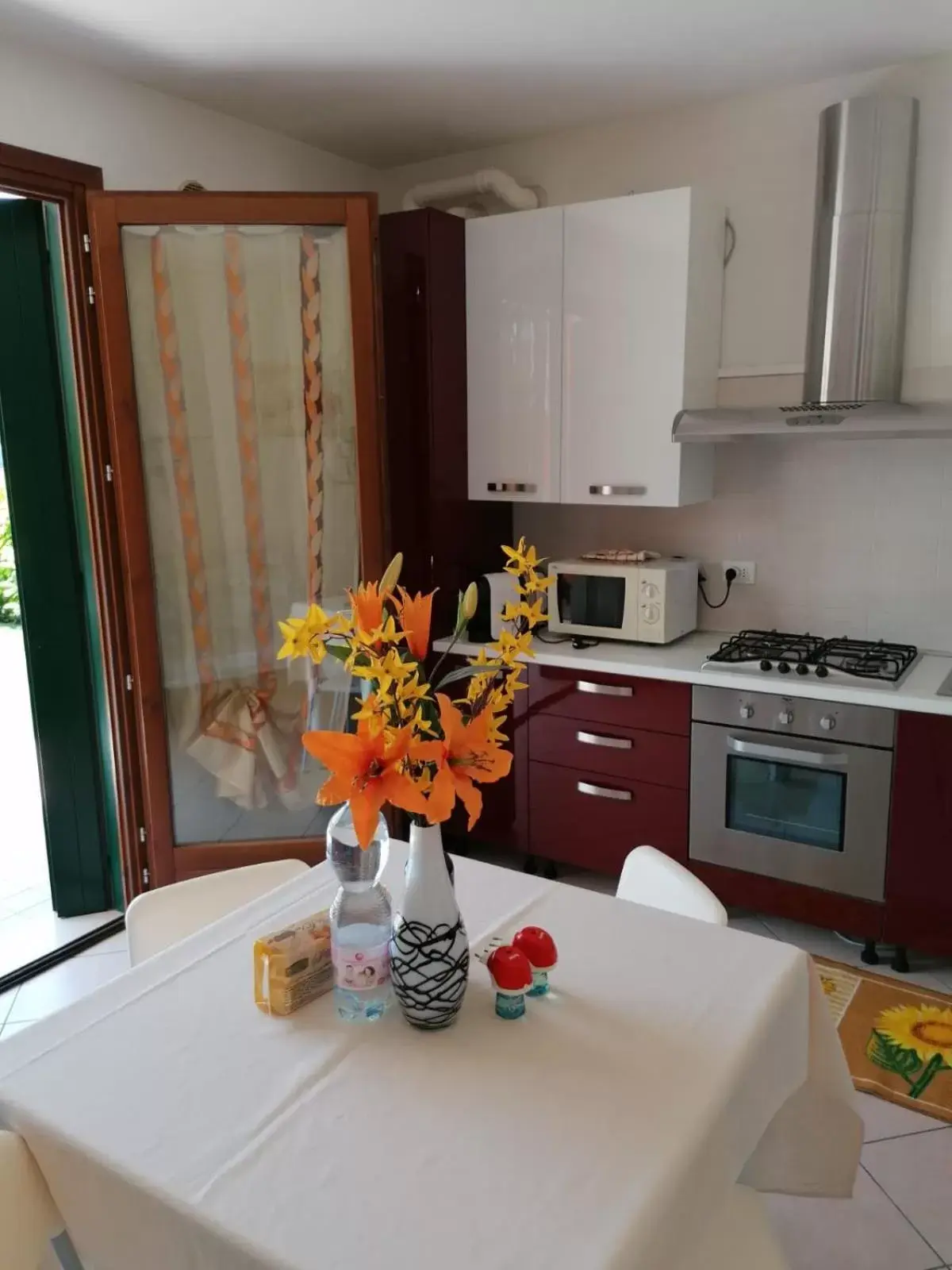 Kitchen or kitchenette, Kitchen/Kitchenette in Villaggio dei Fiori Apart- Hotel 3 Stars - Family Resort