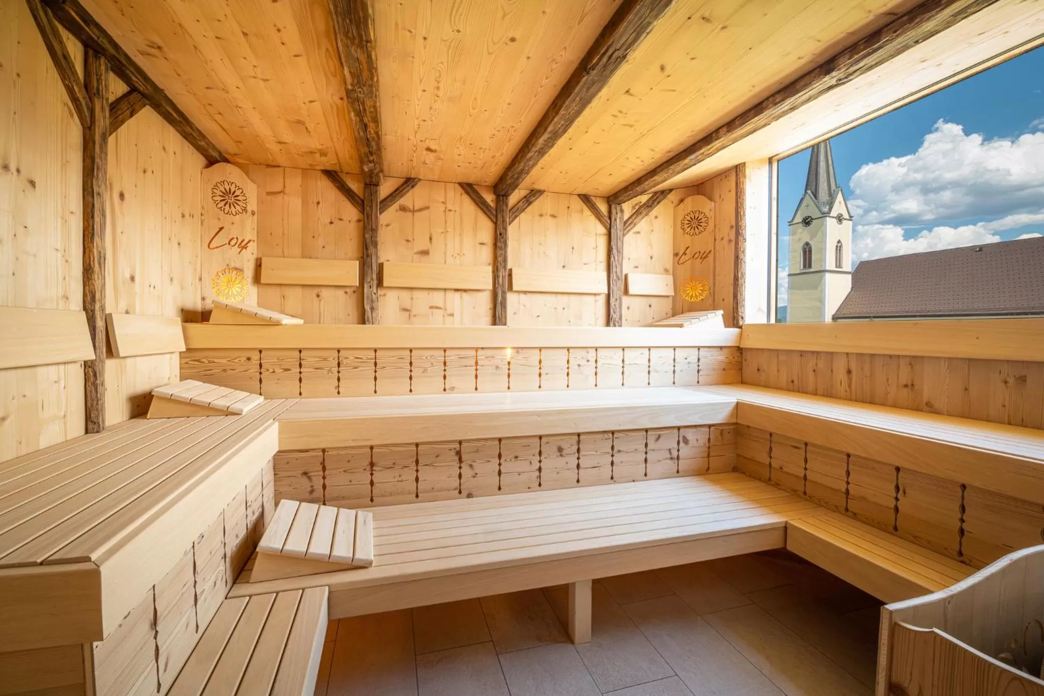 Sauna in Hotel Loy