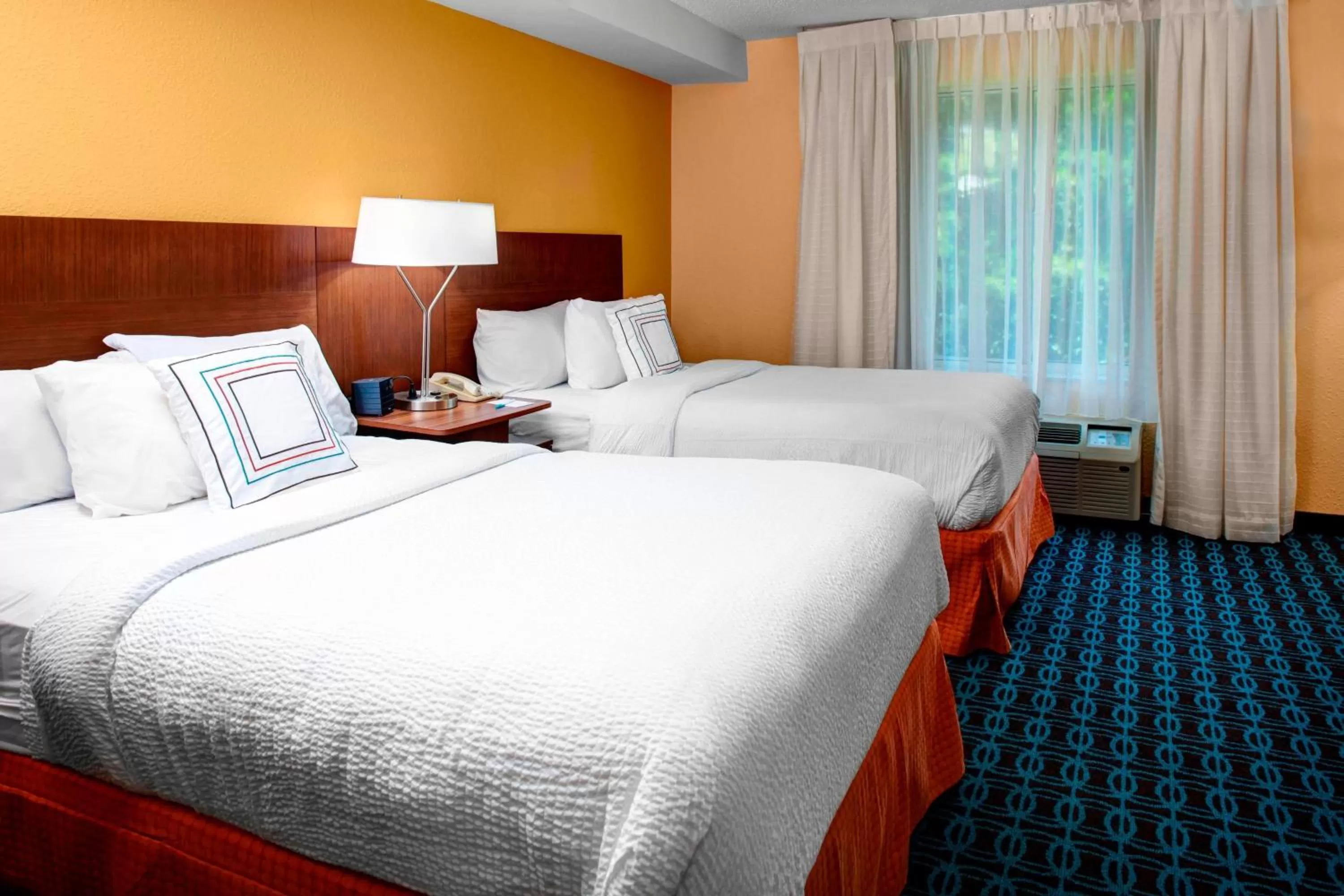 Double Room with Two Double Beds in Fairfield Inn and Suites by Marriott Emporia I-95