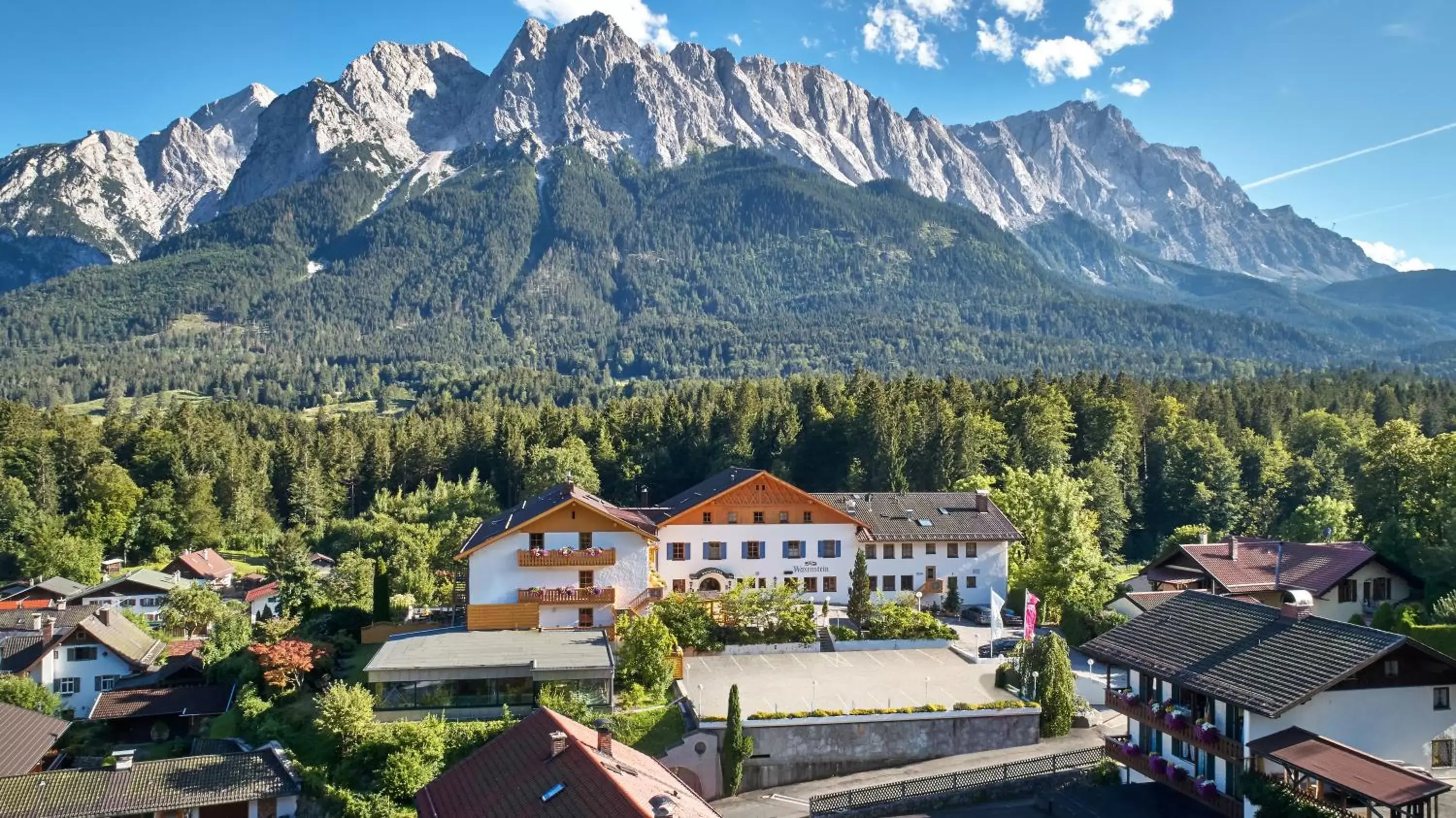 Natural landscape, Mountain View in Romantik Alpenhotel Waxenstein