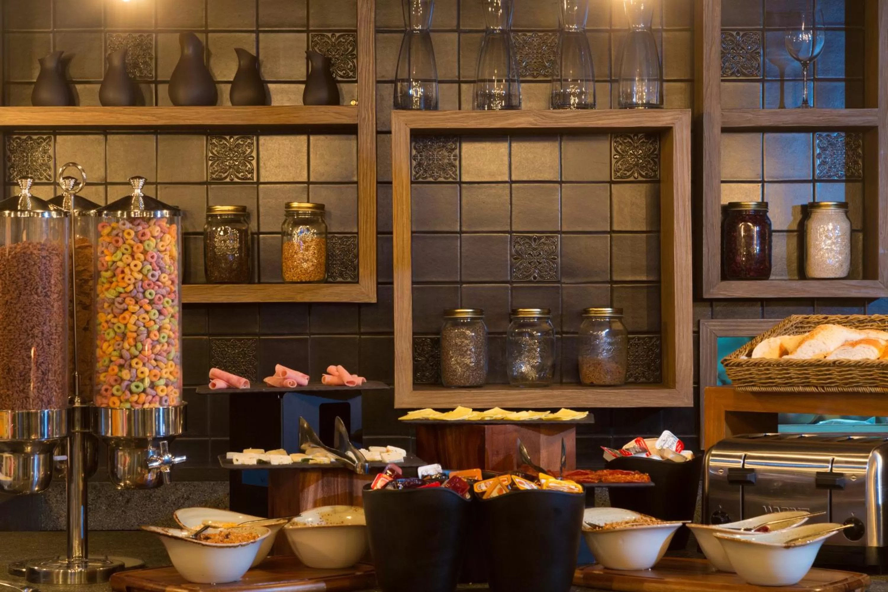 Buffet breakfast in Historico Central Hotel