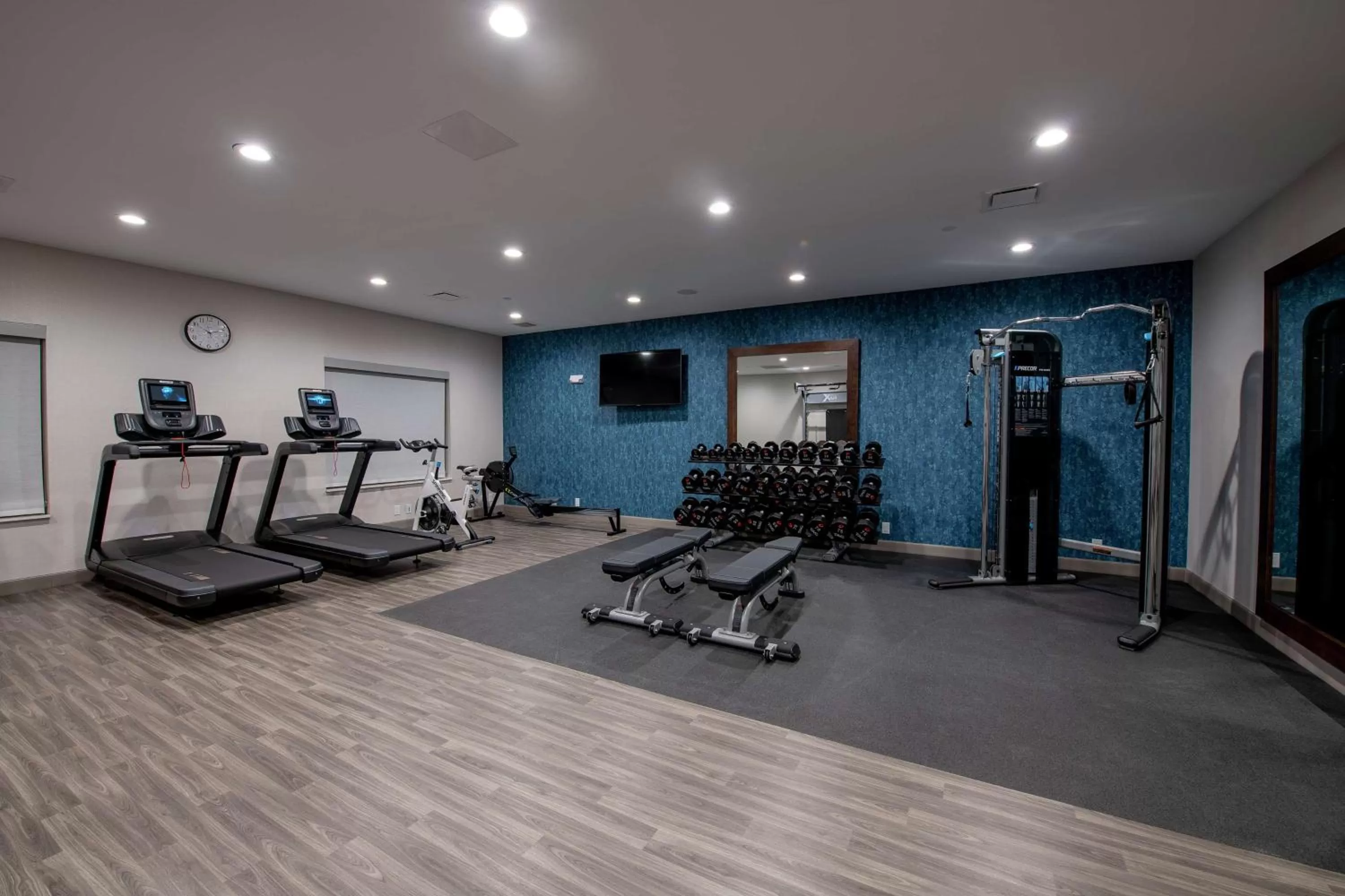 Fitness centre/facilities in Hampton Inn & Suites Duncanville Dallas, Tx