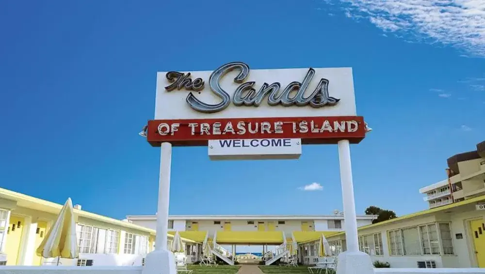 Property logo or sign in The Sands of Treasure Island