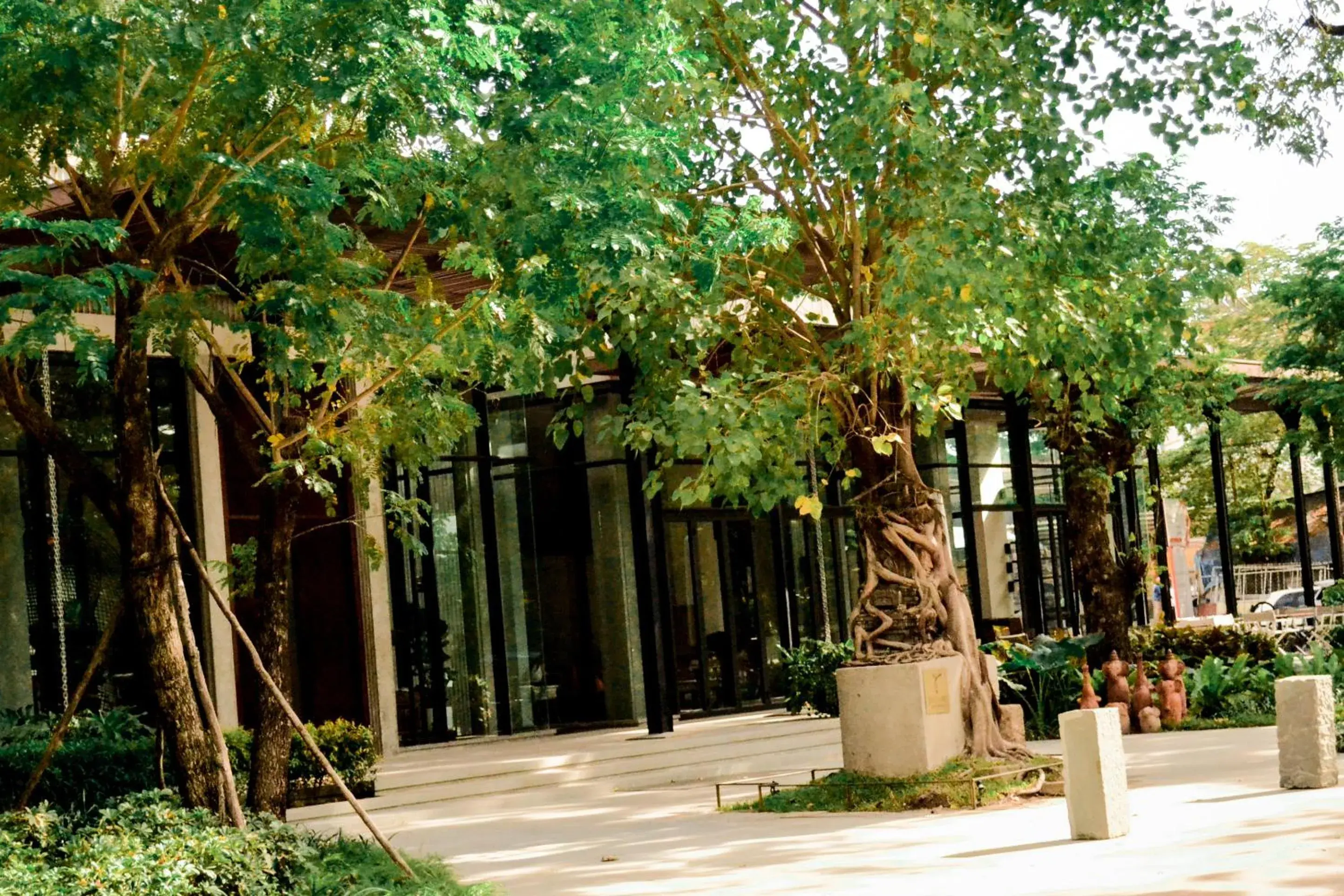 Facade/entrance, Property Building in Treeline Urban Resort