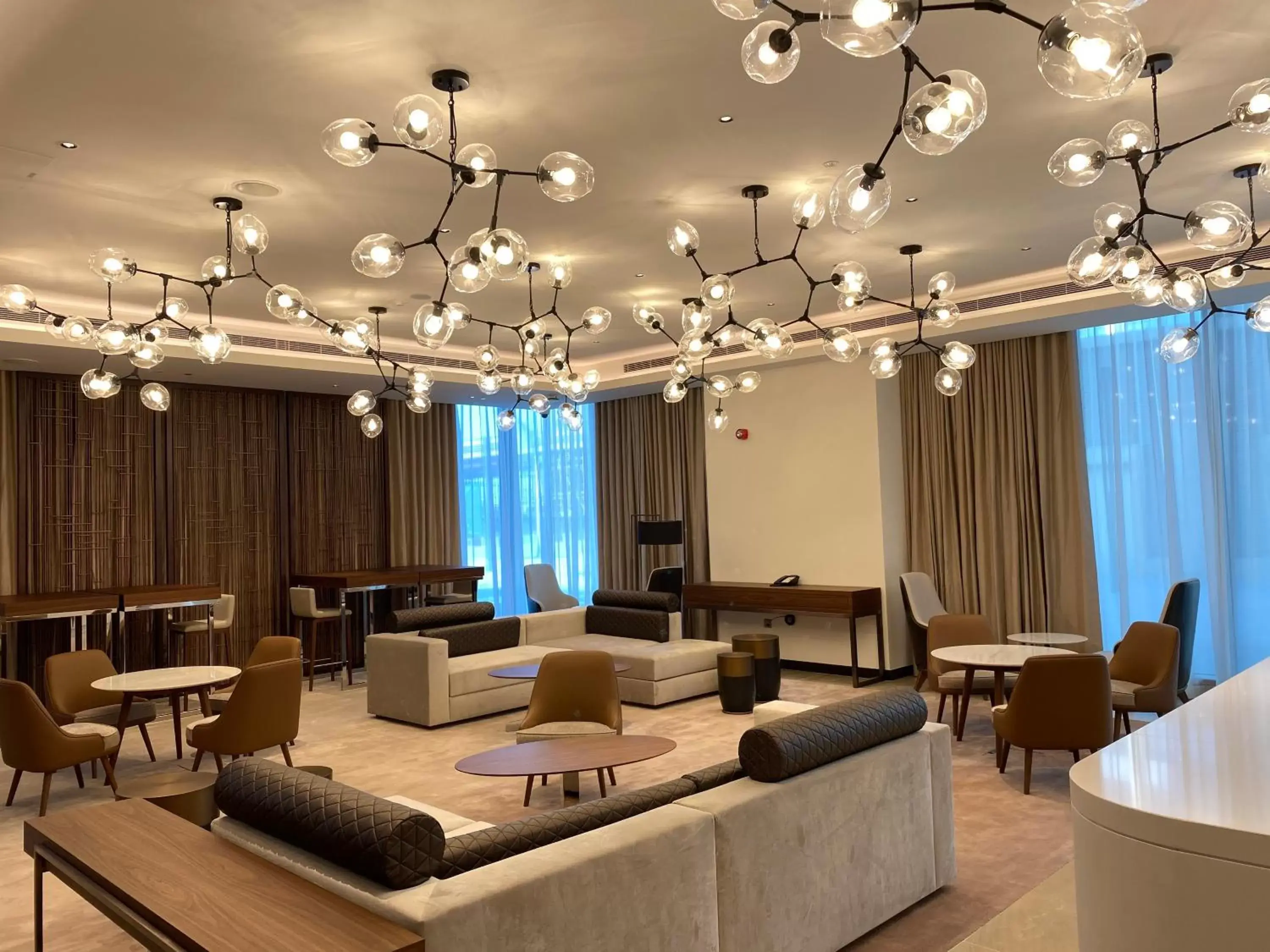 Lobby or reception, Lounge/Bar in Wyndham Dubai Deira