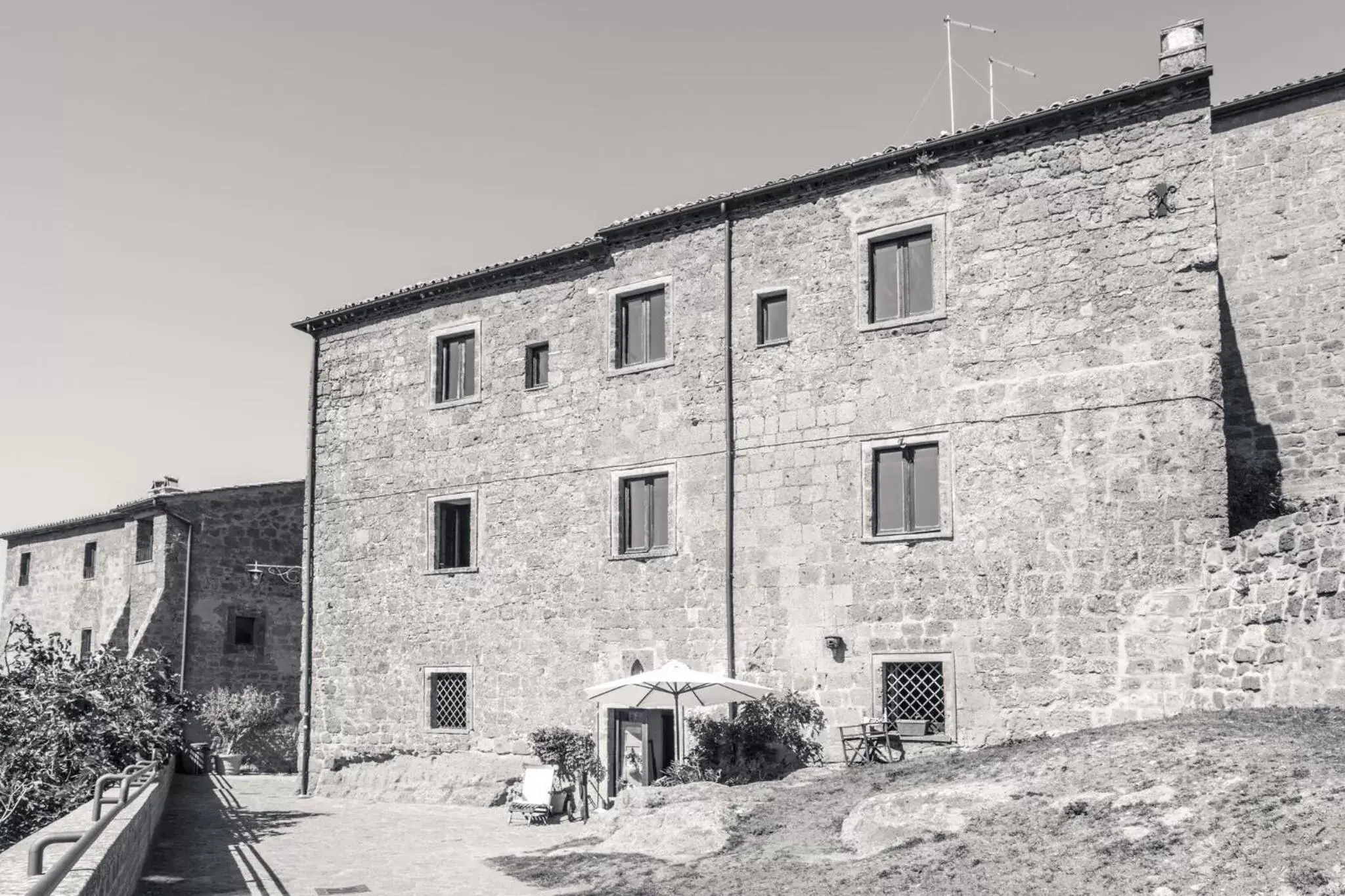 Property building, Winter in Vinto House Civita