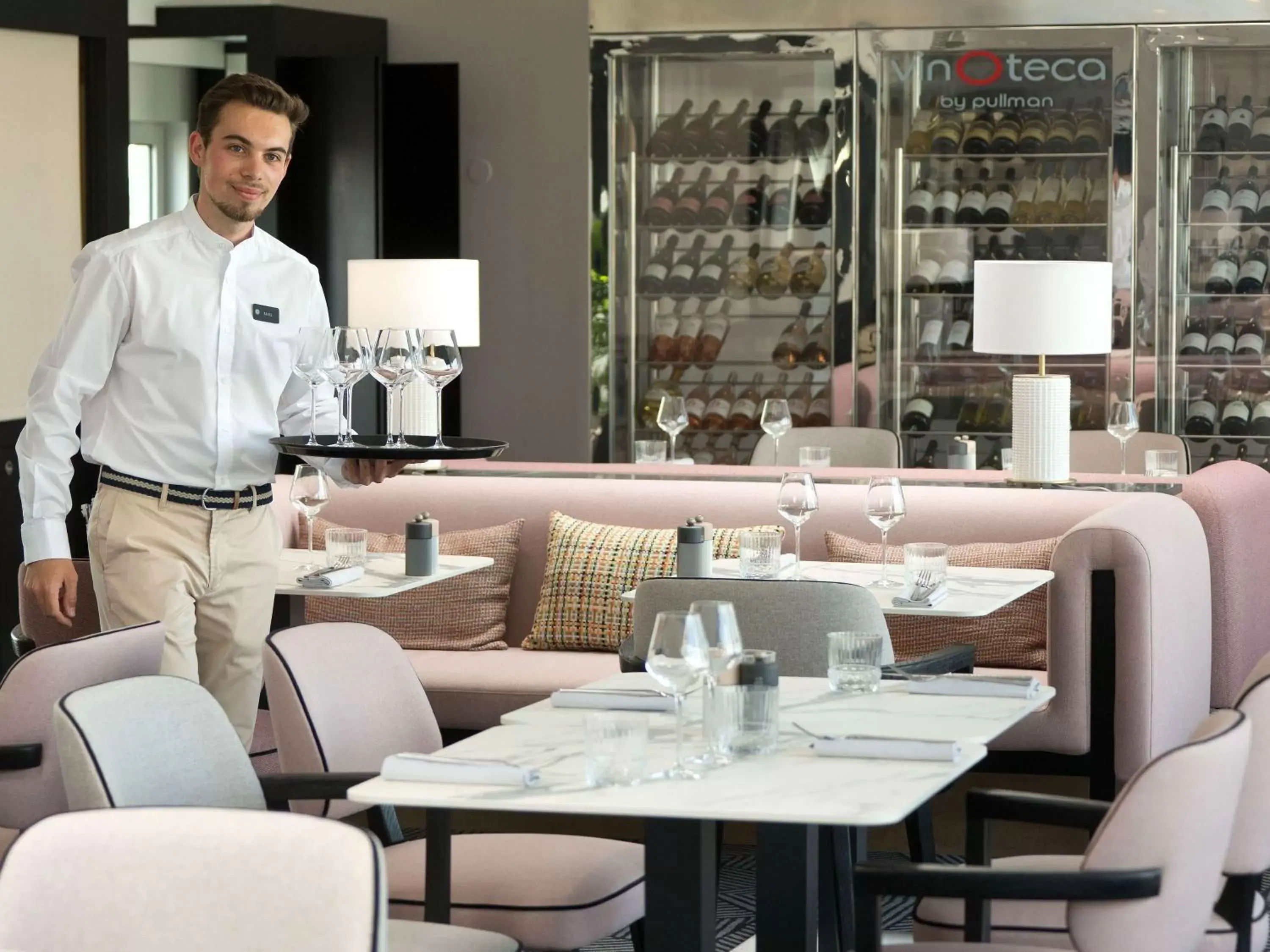 Lounge or bar, Restaurant/Places to Eat in Pullman La Pléiade Montpellier Centre